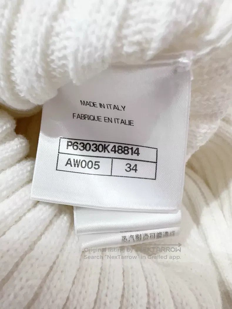 Chanel Chanel 20P white knitted dress Size XXS / US 00 / IT 34 - 6 Thumbnail