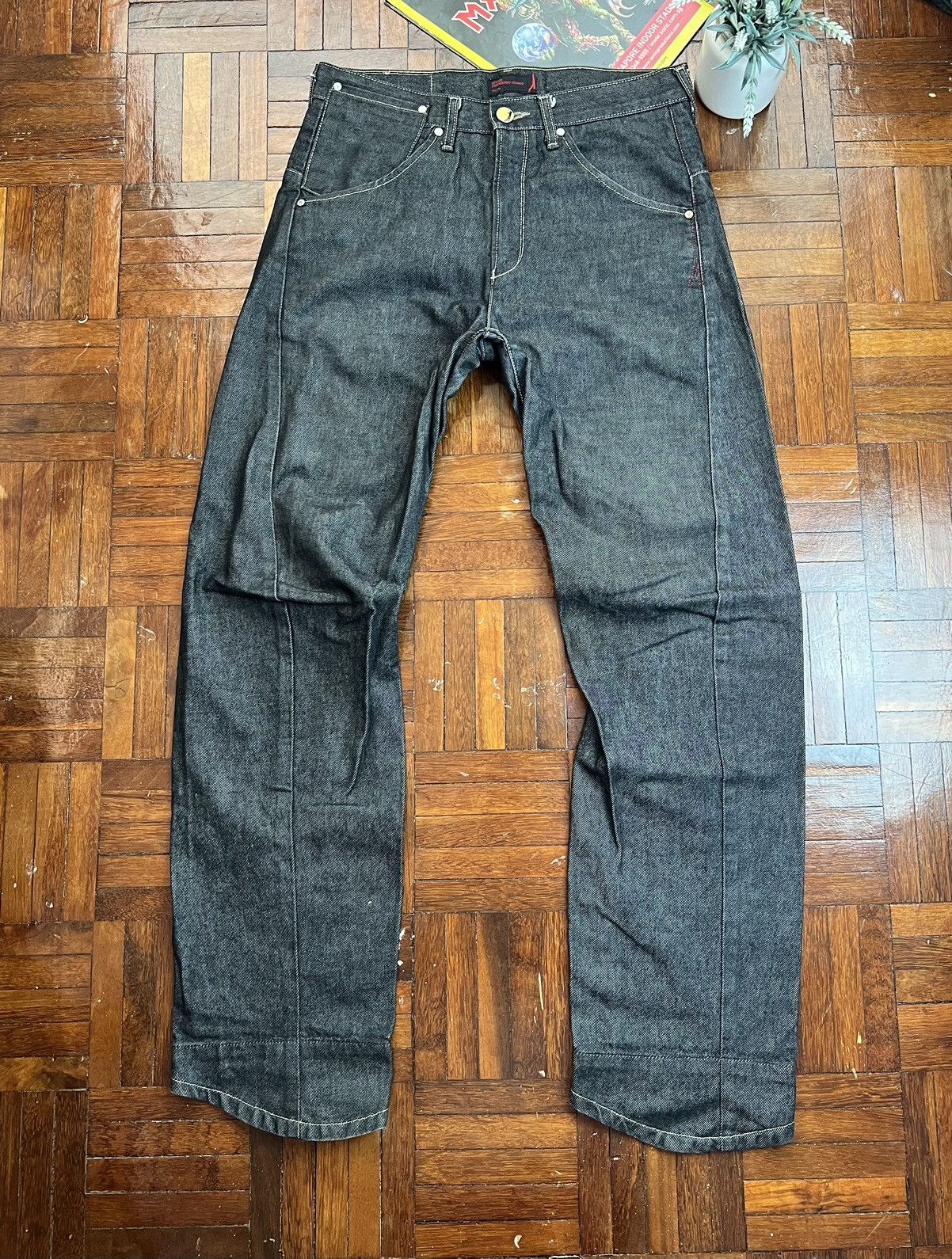 image of Levis x Levis Vintage Clothing Steal Vintage Denim Levi’S Engineered Jeans Takuya Kimura in Black (