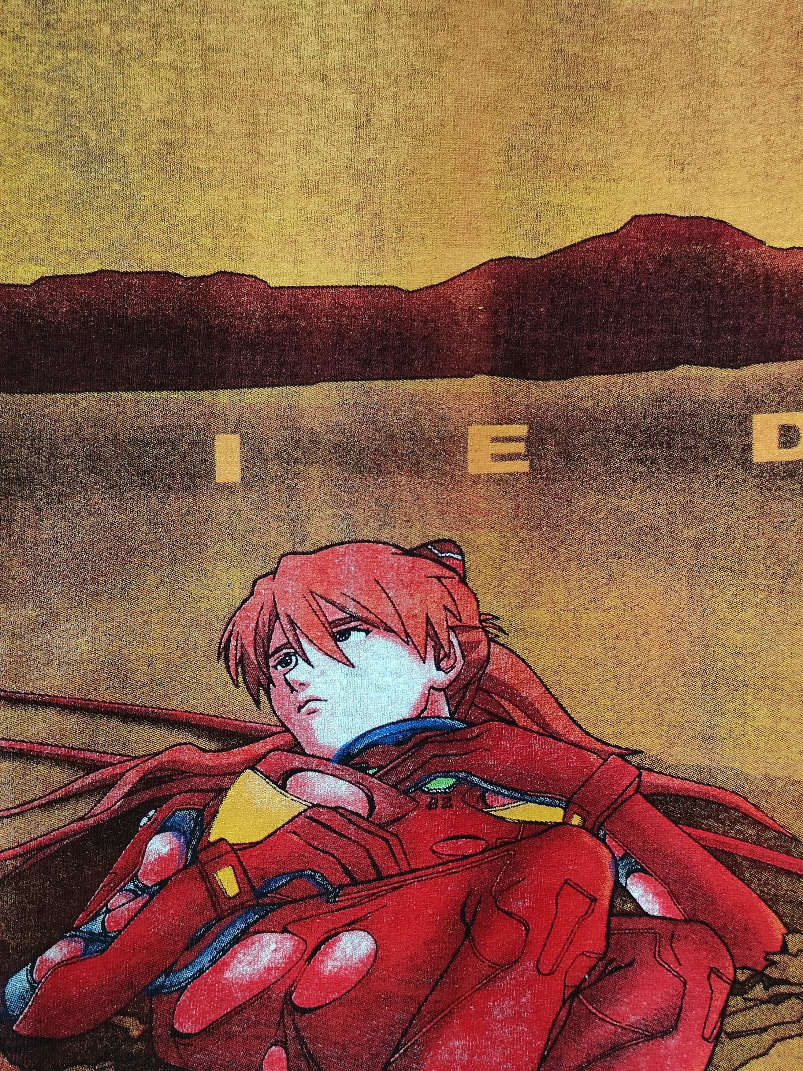 Anime Neon Genesis Evangelion Asuka T-shirt Size US XL / EU 56 / 4 - 3 Thumbnail