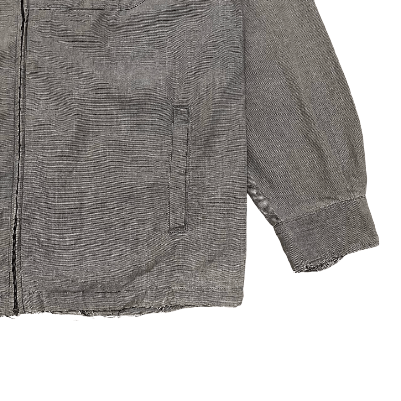 Yohji Yamamoto Distressed Sacsny Y'saccs Yohji Yamamoto Zipper Jacket Size US L / EU 52-54 / 3 - 4 Thumbnail