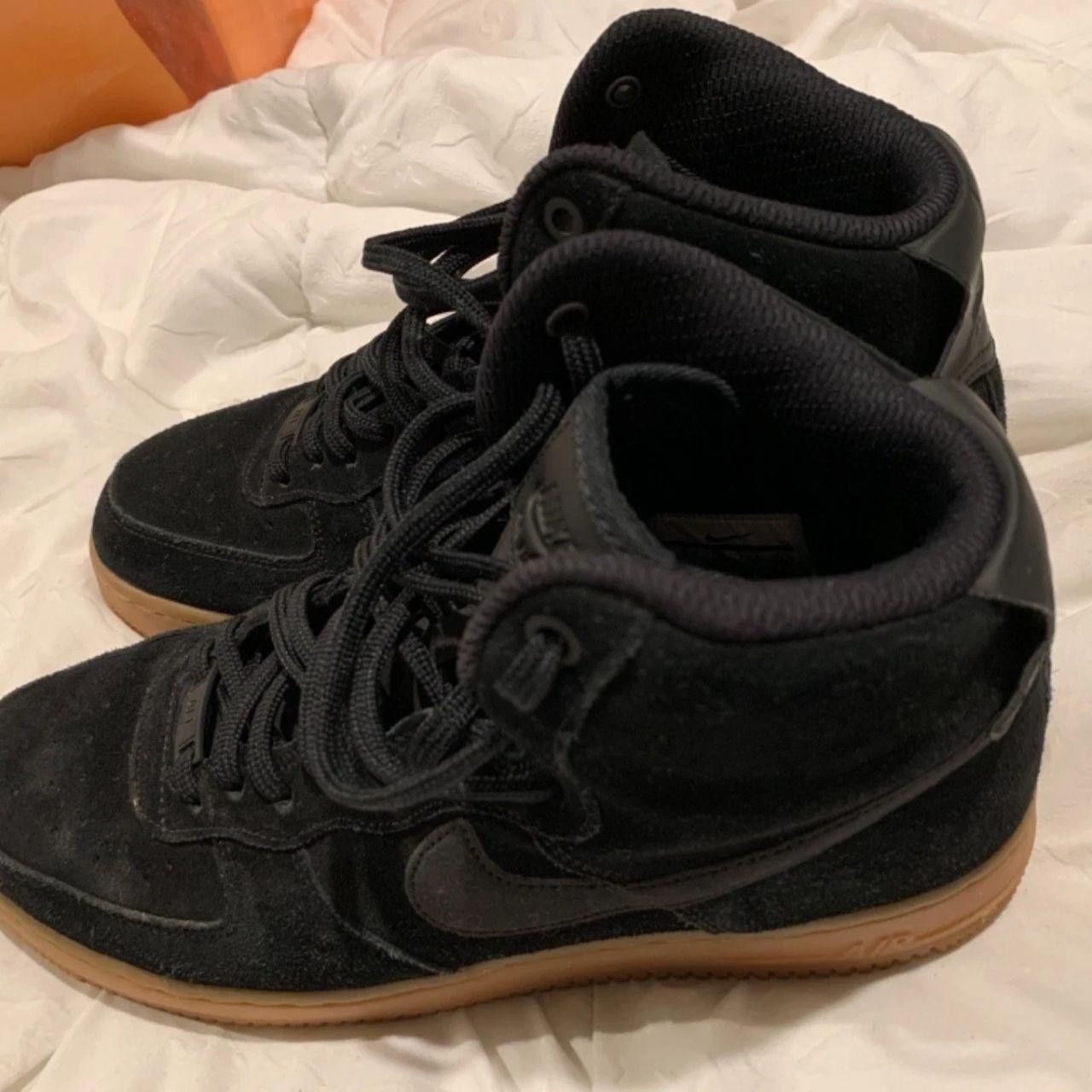 Nike Nike Air Force 1 High Black Suede Gum Size US 9 / EU 42 - 1 Thumbnail