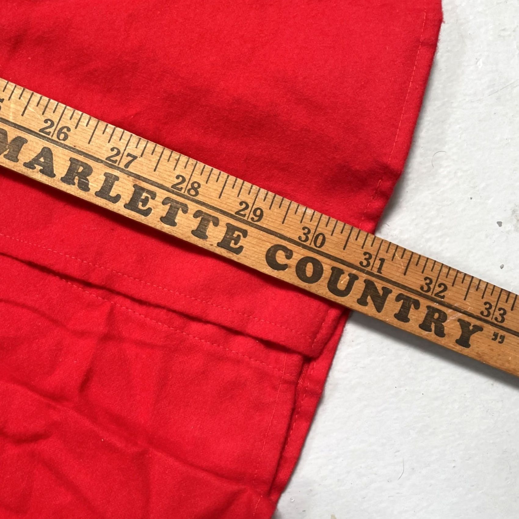 J Brand Vintage Paul Bunyan Shirt Unisex Adults 100% Cotton Button-Up Red 16.5 USA Workwear 50s 60s Americana NWOT Size US XL / EU 56 / 4 - 6 Thumbnail
