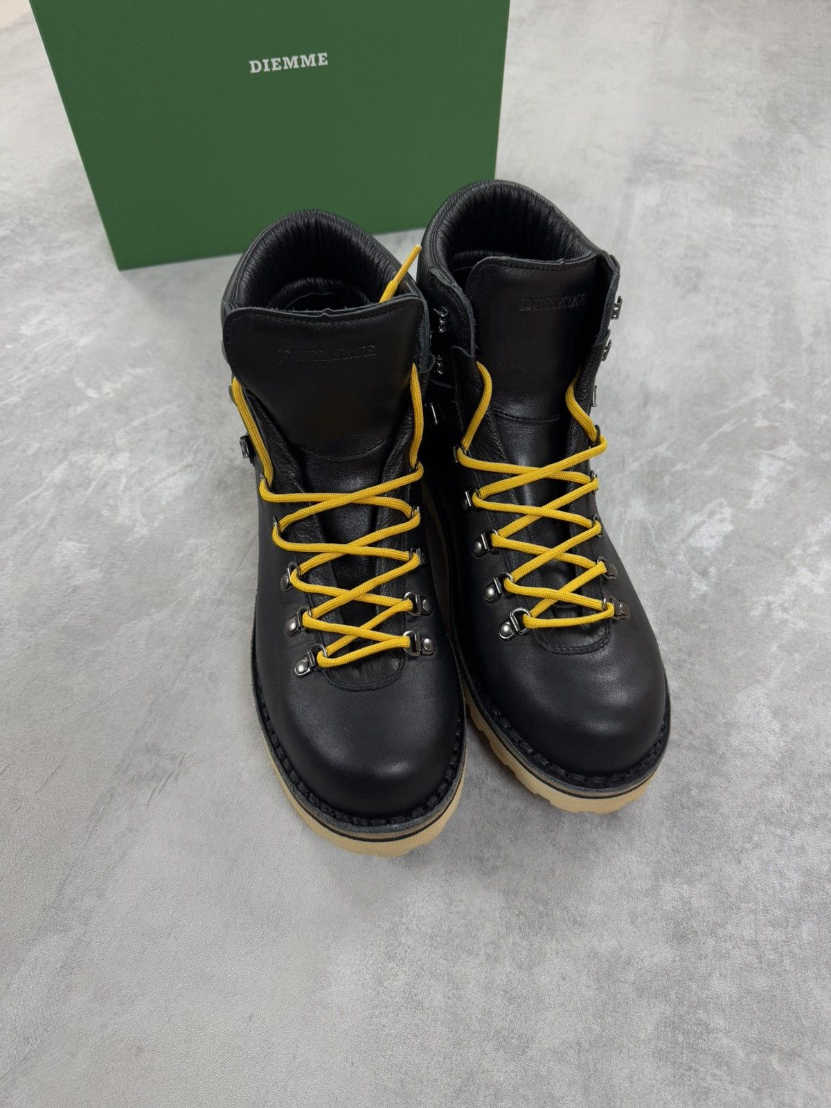 Other DIEMME Boots ROCCIA VET Black Leather Mens Size 46 Size US 12 / EU 45 - 4 Thumbnail