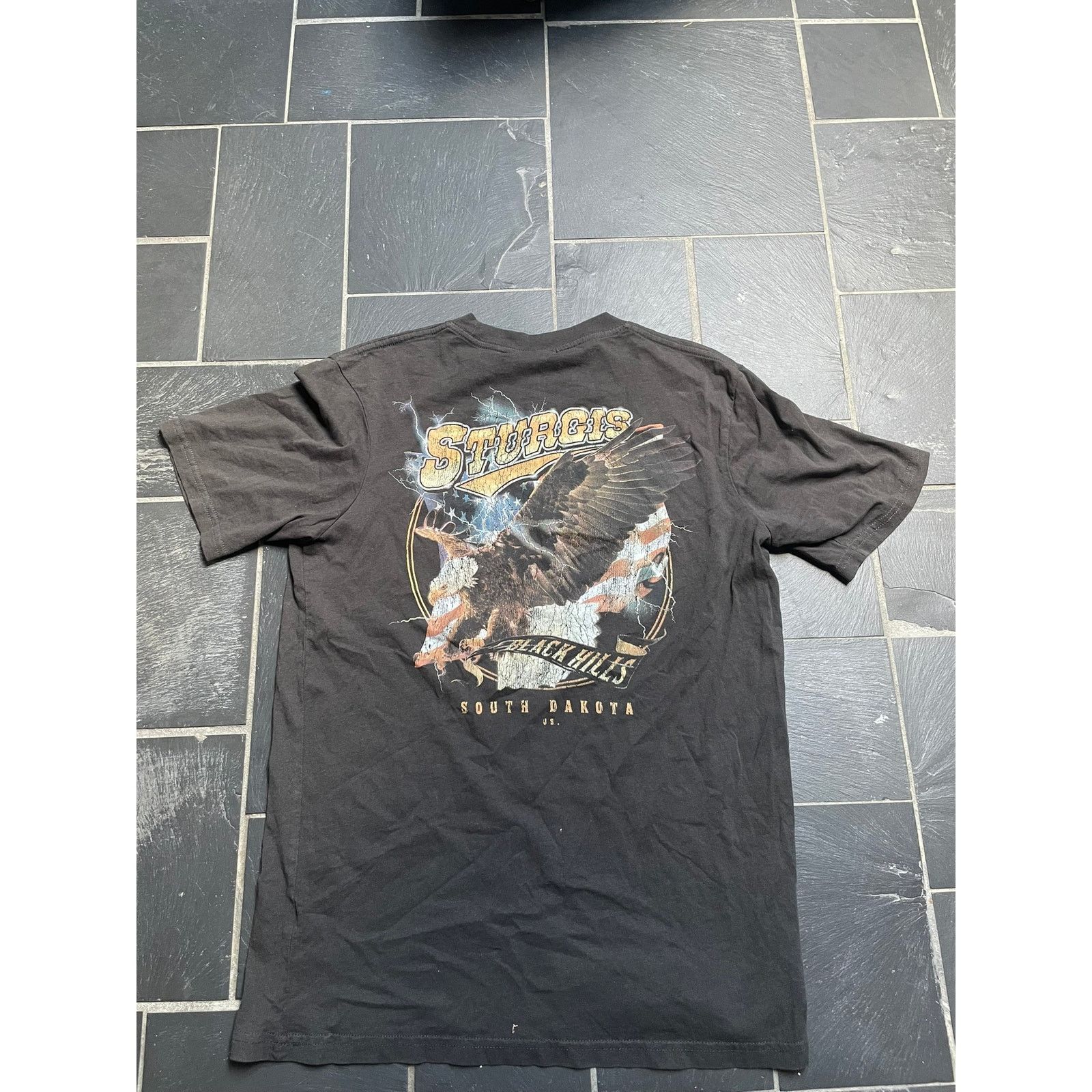 Cotton On USA Eagle Sturgis Vintage Graphic Tshirt Size US M / EU 48-50 / 2 - 1 Thumbnail