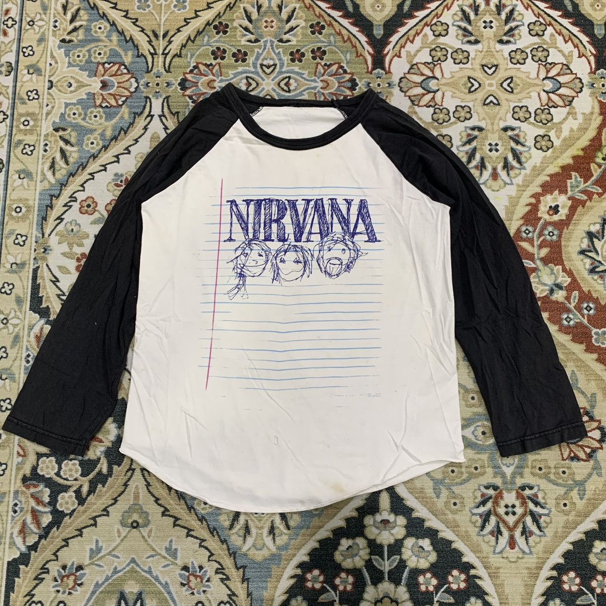 Vintage Nirvana 1997 Raglan Shirt
