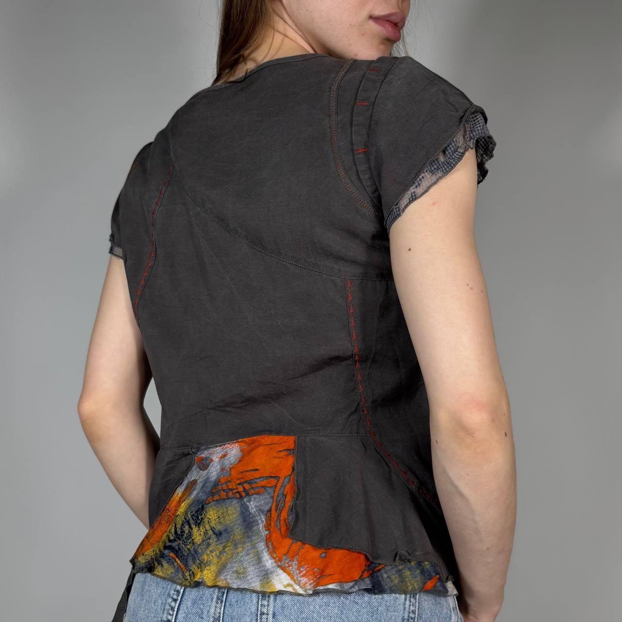 Japanese Brand Vintage Y2K Fille Des Sables Japanese Retro Style T-shirt Size M / US 6-8 / IT 42-44 - 4 Thumbnail