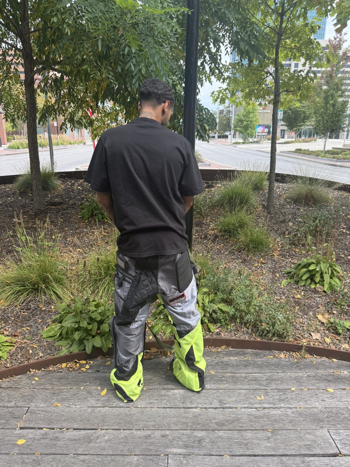 Other Stacked Bookbag Pants- upcycle Size US 32 / EU 48 - 6 Thumbnail
