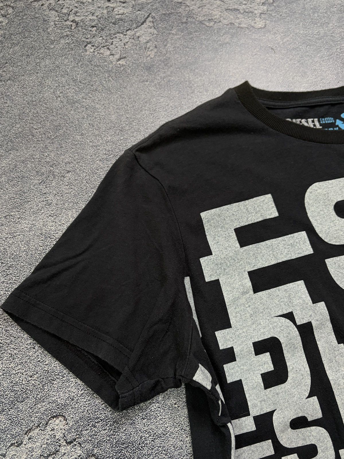 Diesel Diesel Men's Large Black Logo Mania All Over Print Tee L Size US L / EU 52-54 / 3 - 8 Thumbnail