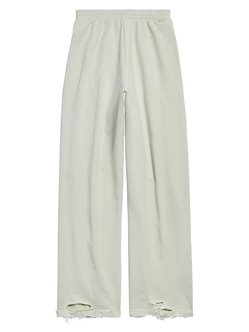 Balenciaga o1s1wg110426 Baggy Sweatpants & Joggers in Light Green Size US 36 / EU 52 - 2 Thumbnail
