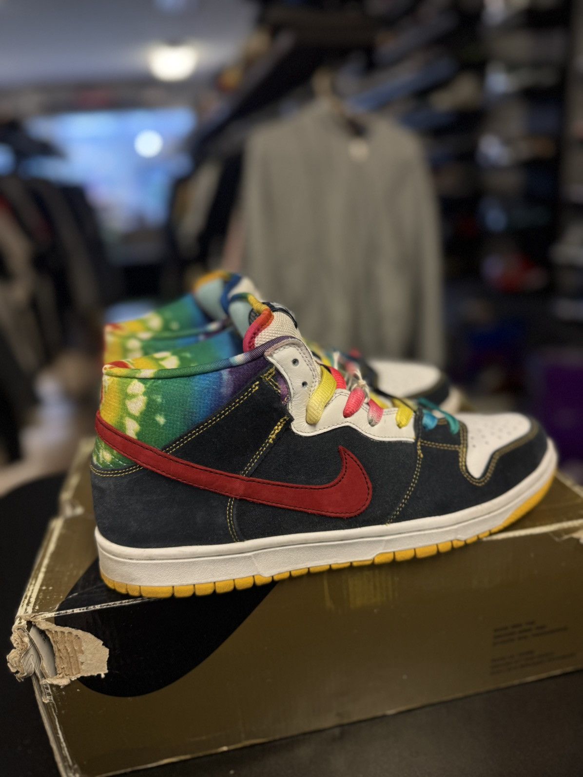 Nike Nike Mid SB Tye Die 2008 (314383-461) Size 11 🧼 Size US 11 / EU 44 - 3 Thumbnail