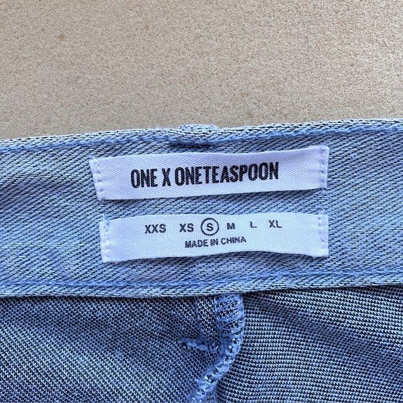 Other Oneteaspoon Low Rise Denim Leggings w/ Fringe - Small 🐴 Size 28" / US 6 / IT 42 - 5 Thumbnail