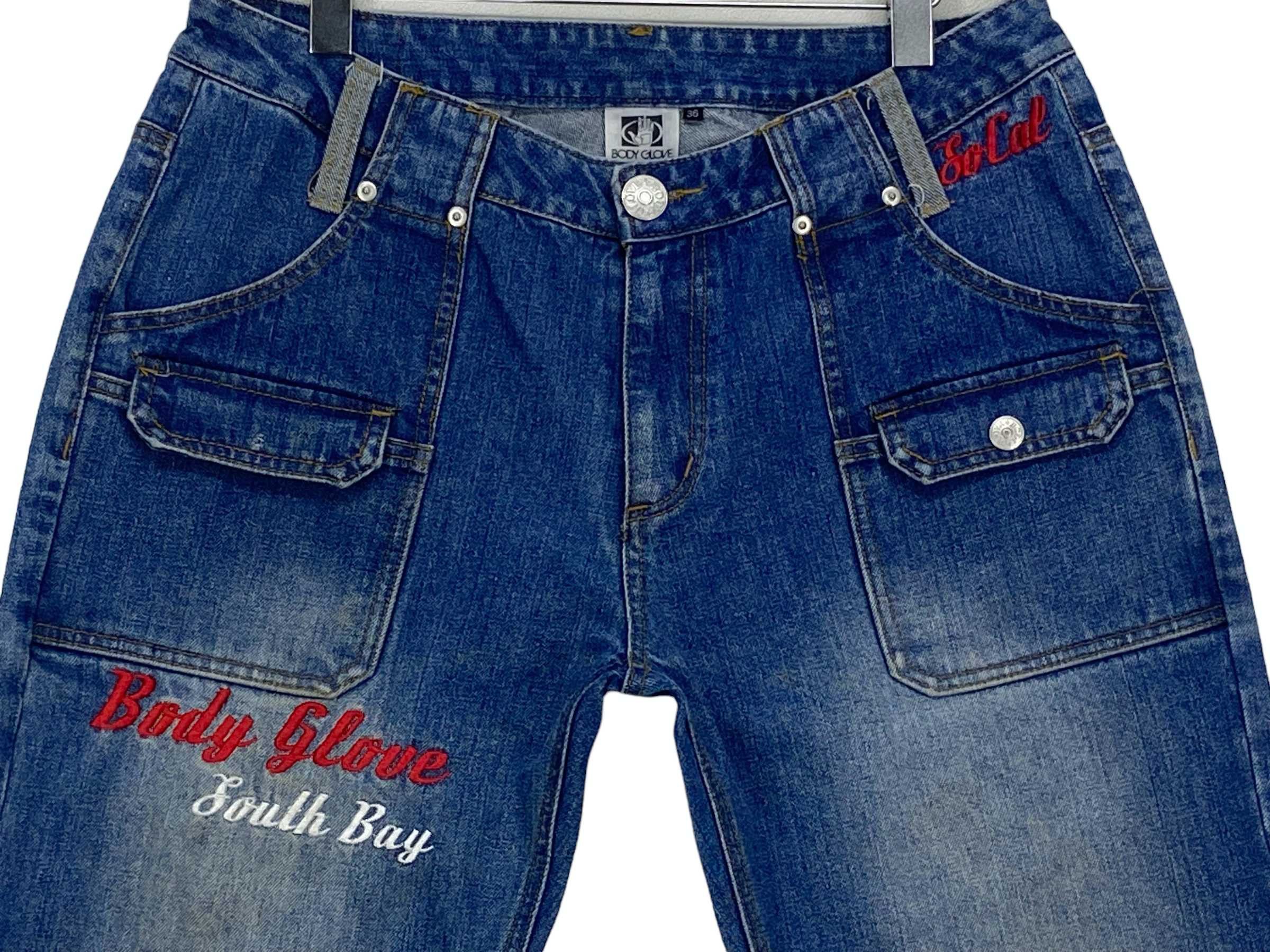 Body Glove Body Glove Baker Pocket Denim Jeans - Vintage Relaxed Fit Size US 34 / EU 50 - 3 Thumbnail