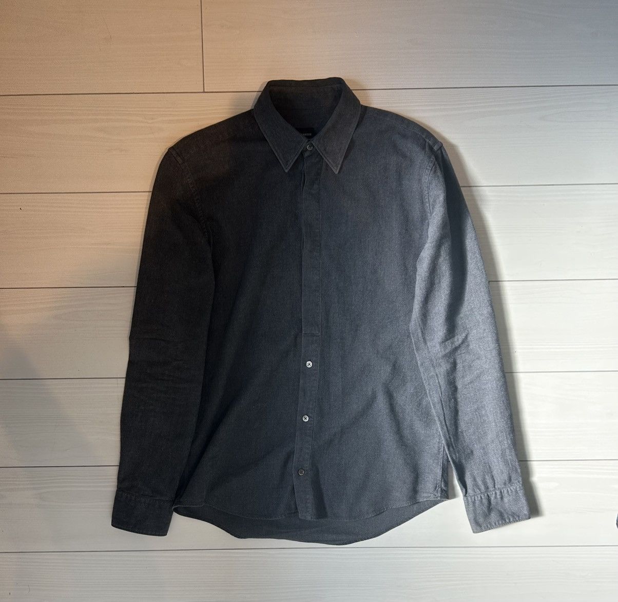 Jil Sander JIL SANDER by RAF SIMONS COTTON SHIRT Size US M / EU 48-50 / 2 - 2 Thumbnail