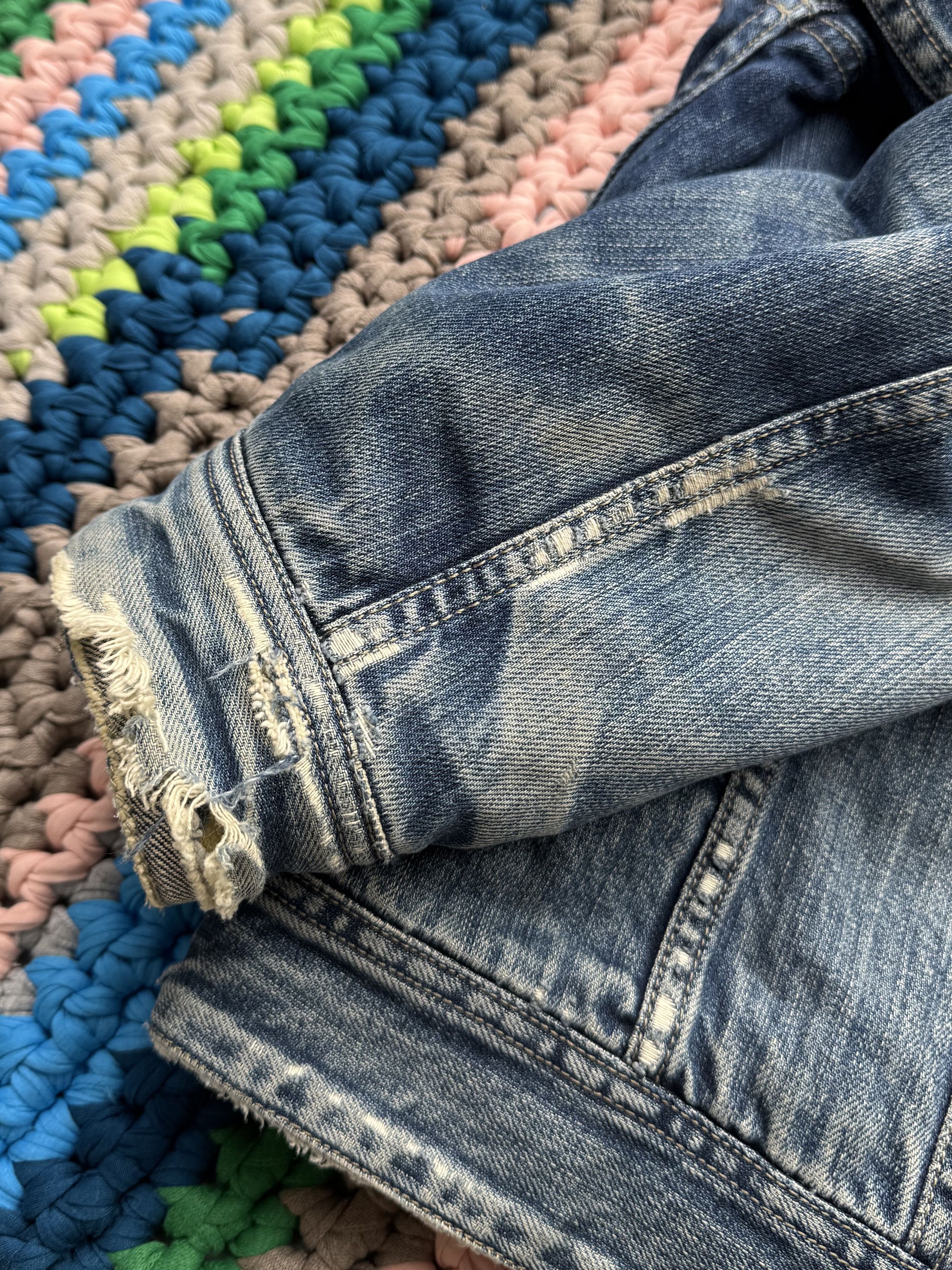 Diesel Diesel Vintage Denim Jacket (V151)(D10) Size US XL / EU 56 / 4 - 3 Thumbnail