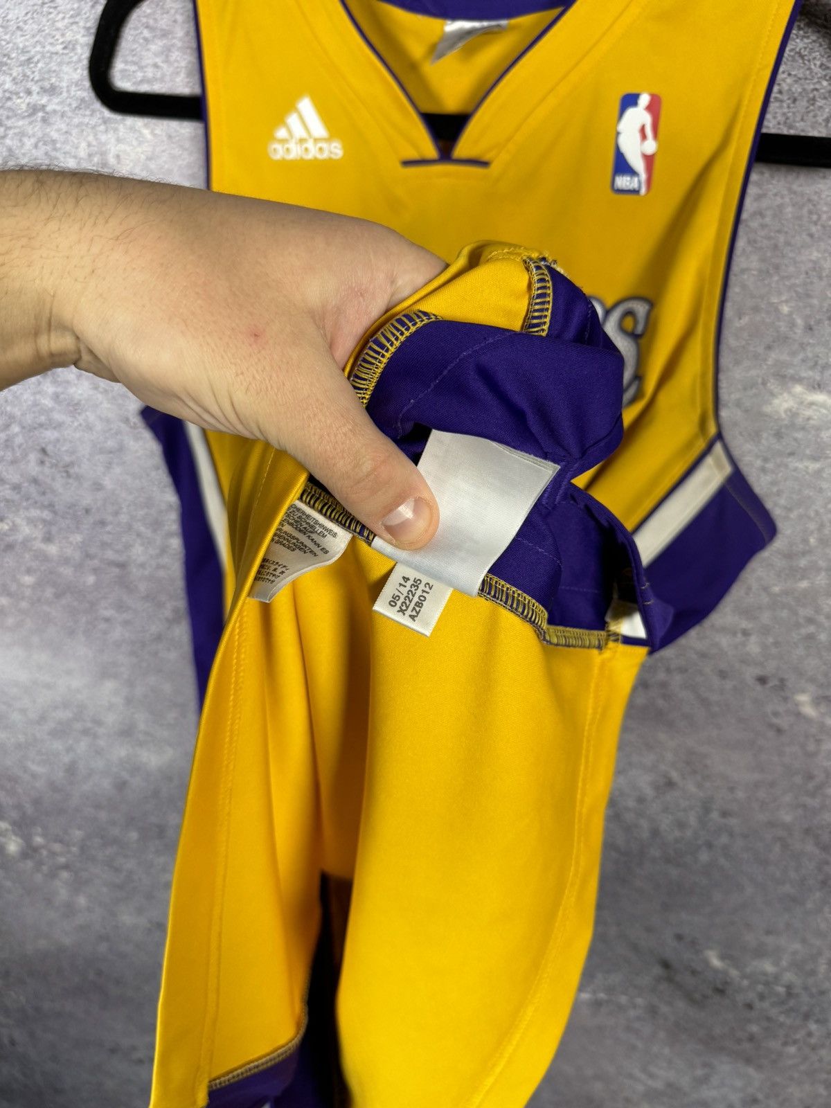 Adidas × NBA BRYANT Vintage Lakers 2014 Home NBA Jersey Blokcore Small Size US S / EU 44-46 / 1 - 11 Thumbnail
