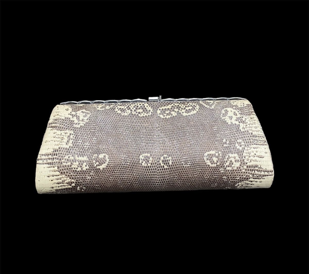 Handmade Clutch Bag Vintage Lizard Skin Size ONE SIZE - 1 Thumbnail