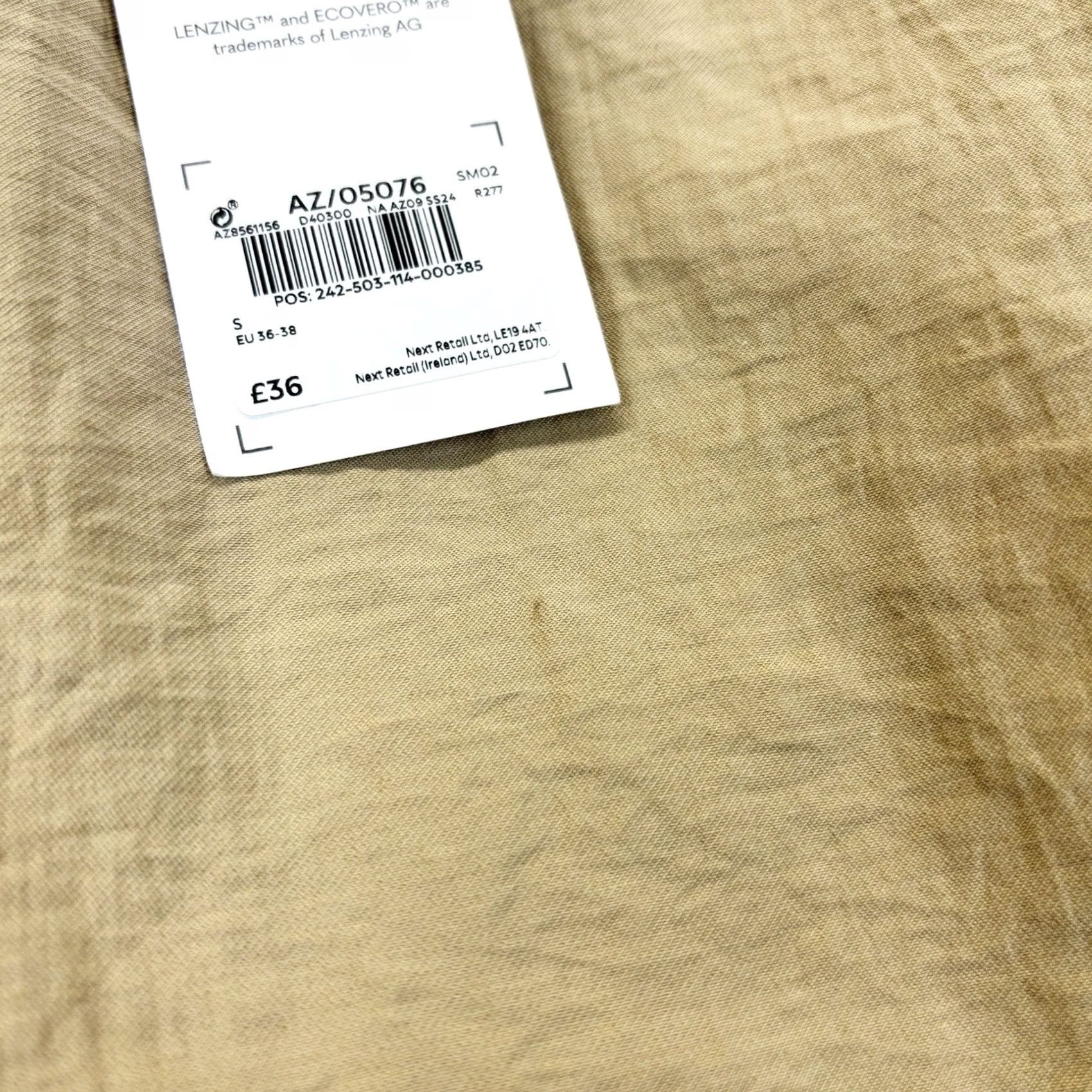 NEXT VINTAGE Next Side Stripe Pull On Track Pant Trousers Size S Women Camel Brown Black Size 28" / US 6 / IT 42 - 3 Thumbnail