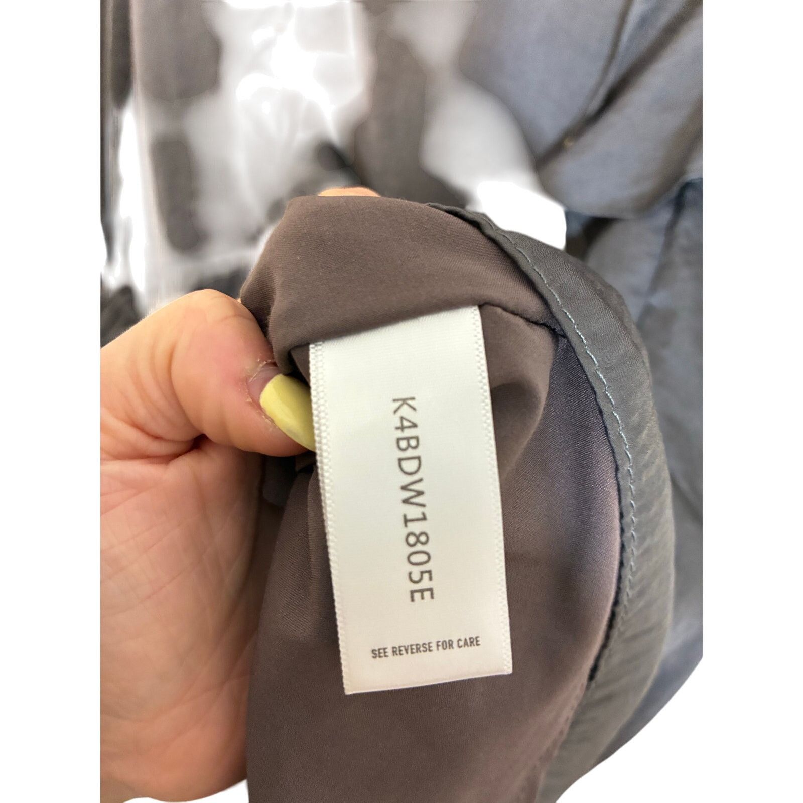 Anthropologie Bishop & Young Finley Ruffle Boho Mini Dress Gray Preppy Size S / US 4 / IT 40 - 3 Thumbnail