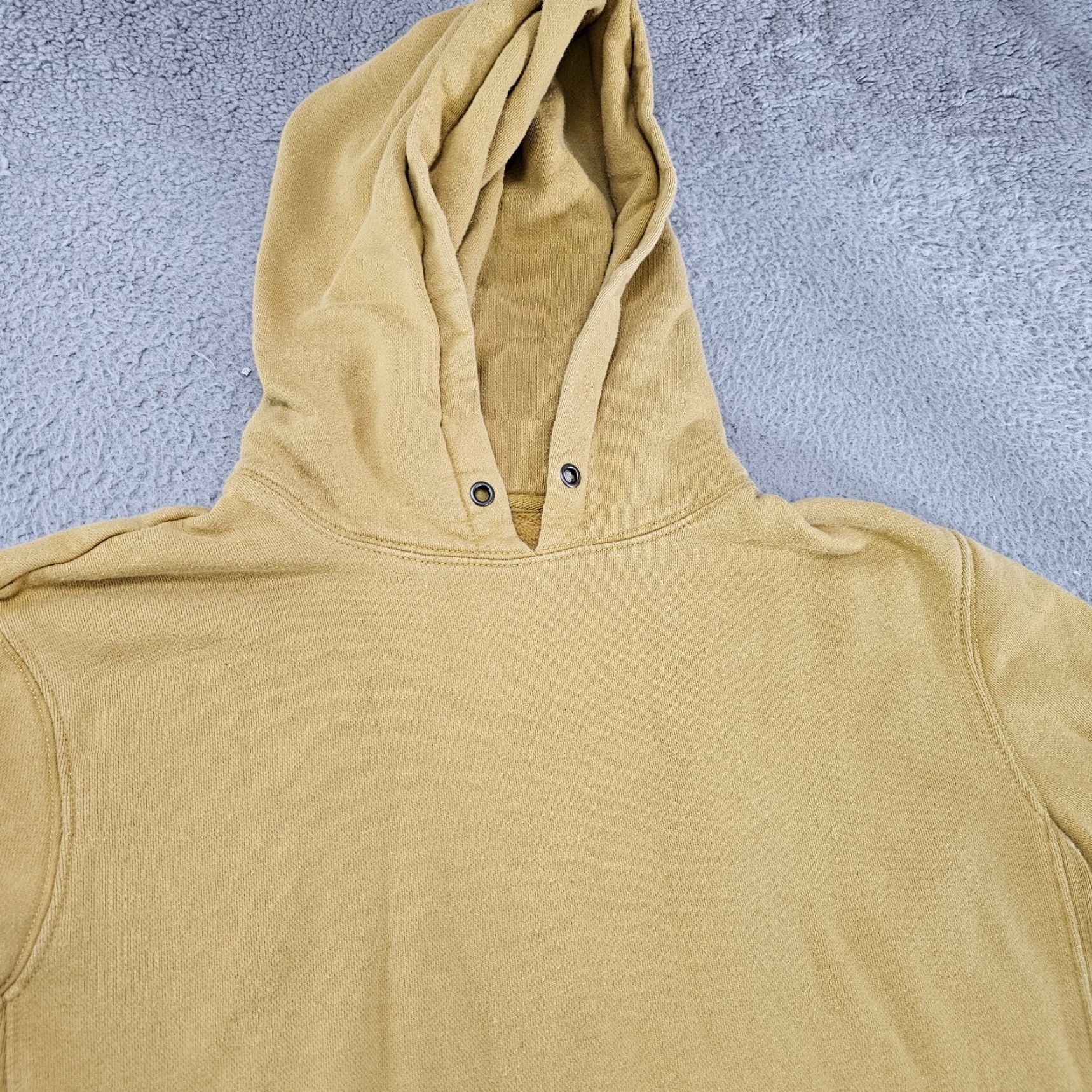 Vintage VINTAGE Stussy Sweater Mens Size Small Yellow Hoodie Cotton Knit Pullover Y2K Sweatshirt Size US S / EU 44-46 / 1 - 2 Thumbnail