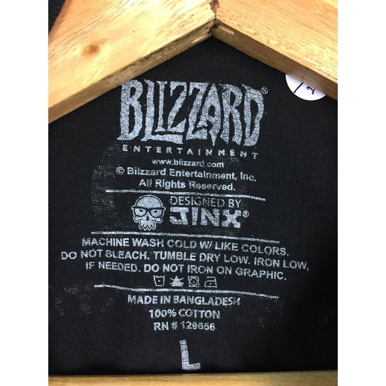 Playstation × The Game Blizzard Entertainment Overwatch PlayStation Video Game Tee Size US L / EU 52-54 / 3 - 6 Thumbnail
