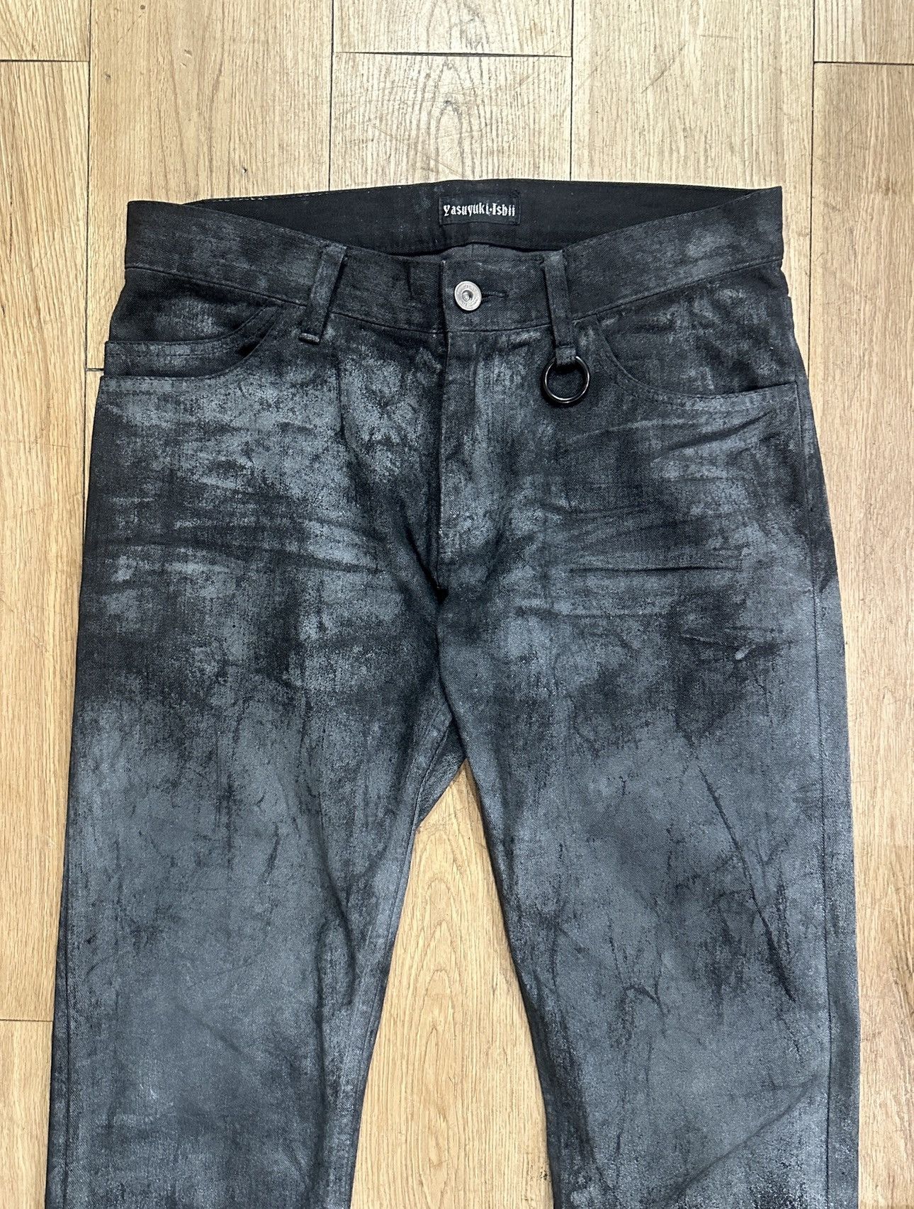 Yasuyuki Ishii Yasuyuki ishii acid wash denim Size US 31 - 4 Thumbnail