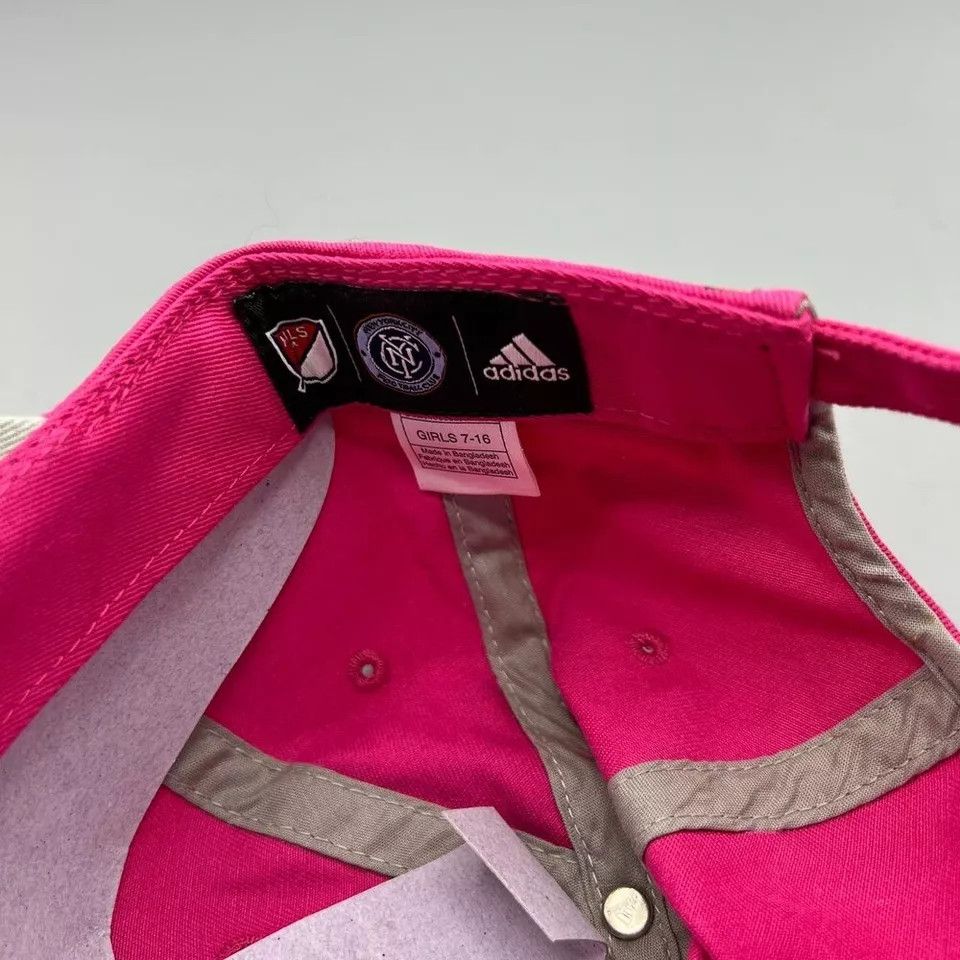 Adidas New York City FC Hat Women Adidas MLS Strap Back Cap New Size ONE SIZE - 9 Thumbnail