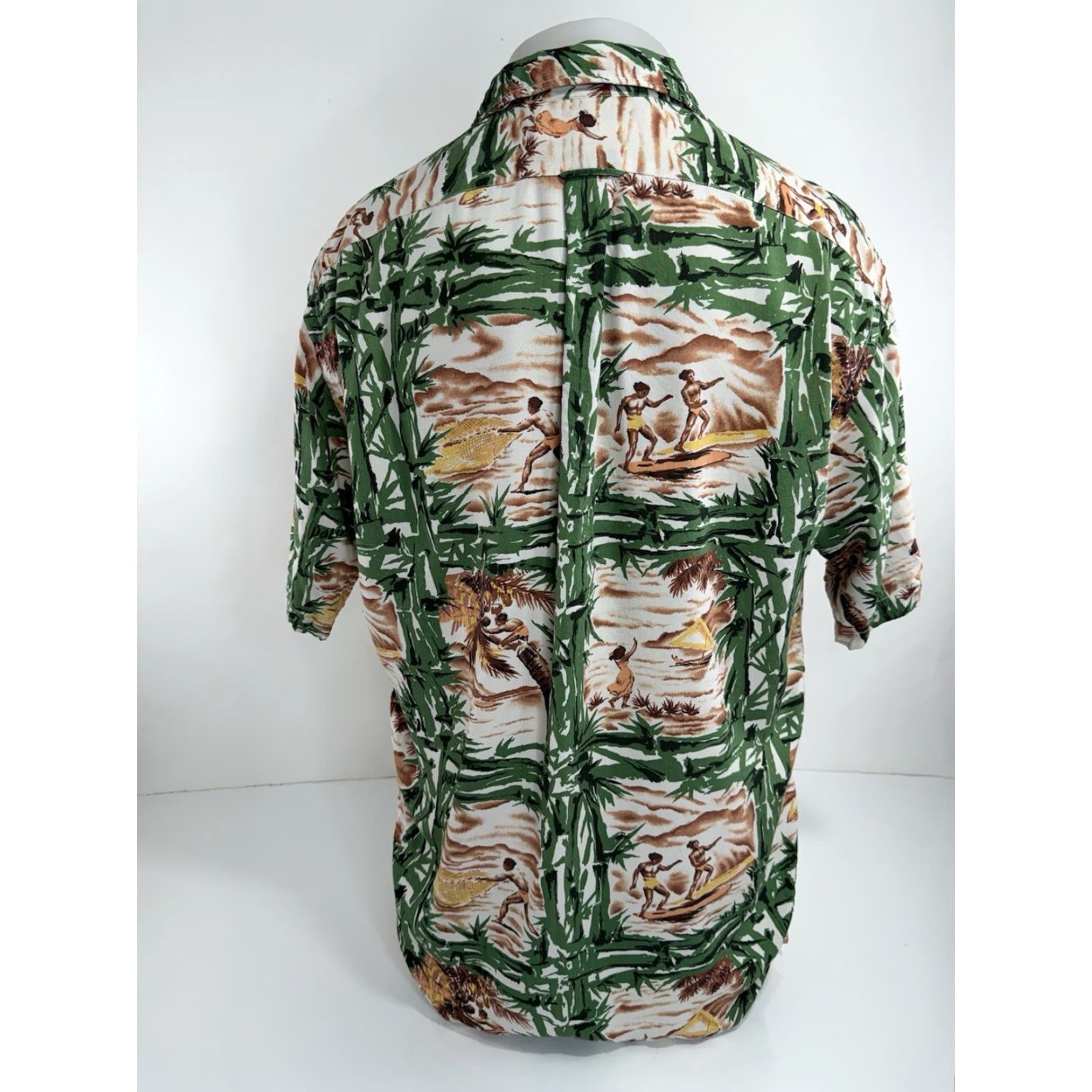 Ralph Lauren POLO SPORT / RALPH LAUREN Surfer Hula Girl Hawaiian Aloha Loop Collar M Shirt Size US M / EU 48-50 / 2 - 6 Thumbnail