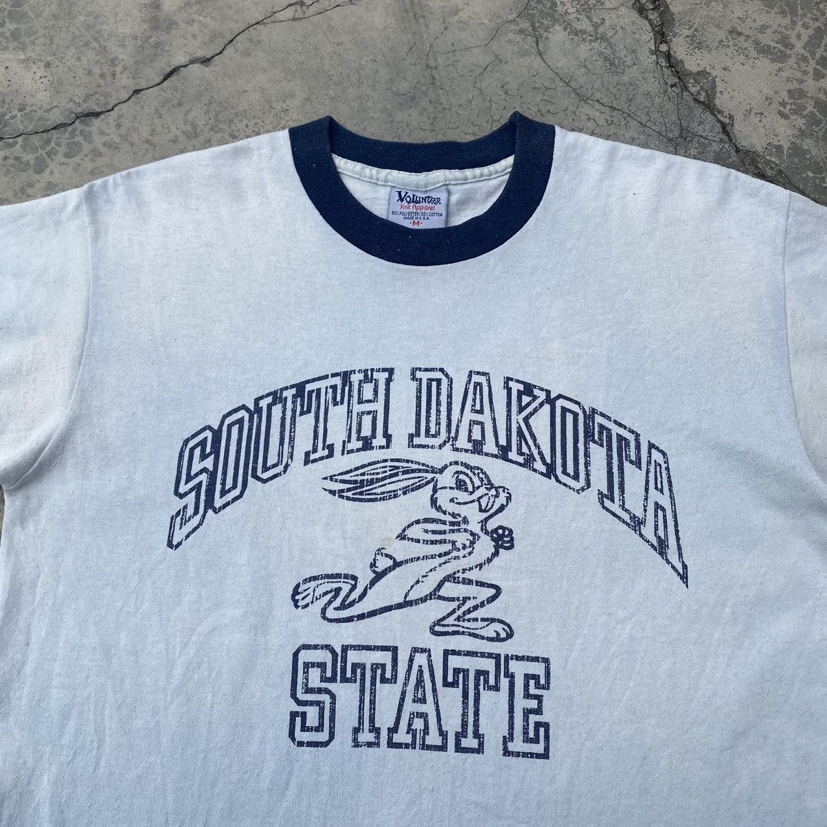 Vintage 90s South Dakota State tee GW018 Size US M / EU 48-50 / 2 - 2 Thumbnail
