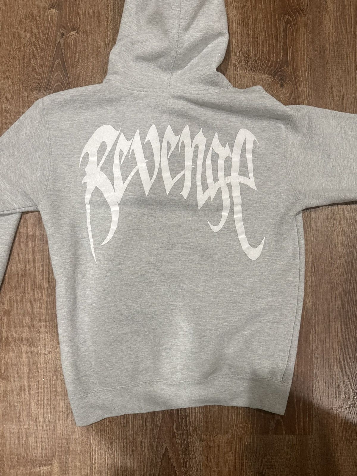 Revenge Revenge Grey Basic hoodie Size US M / EU 48-50 / 2 - 2 Thumbnail