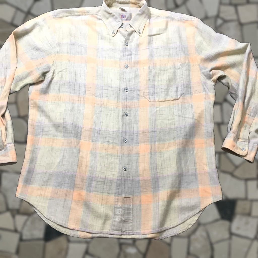 The Territory Ahead Territory Ahead Mens Large Plaid Button-Down Shirt Long Sleeve Size US L / EU 52-54 / 3 - 1 Thumbnail
