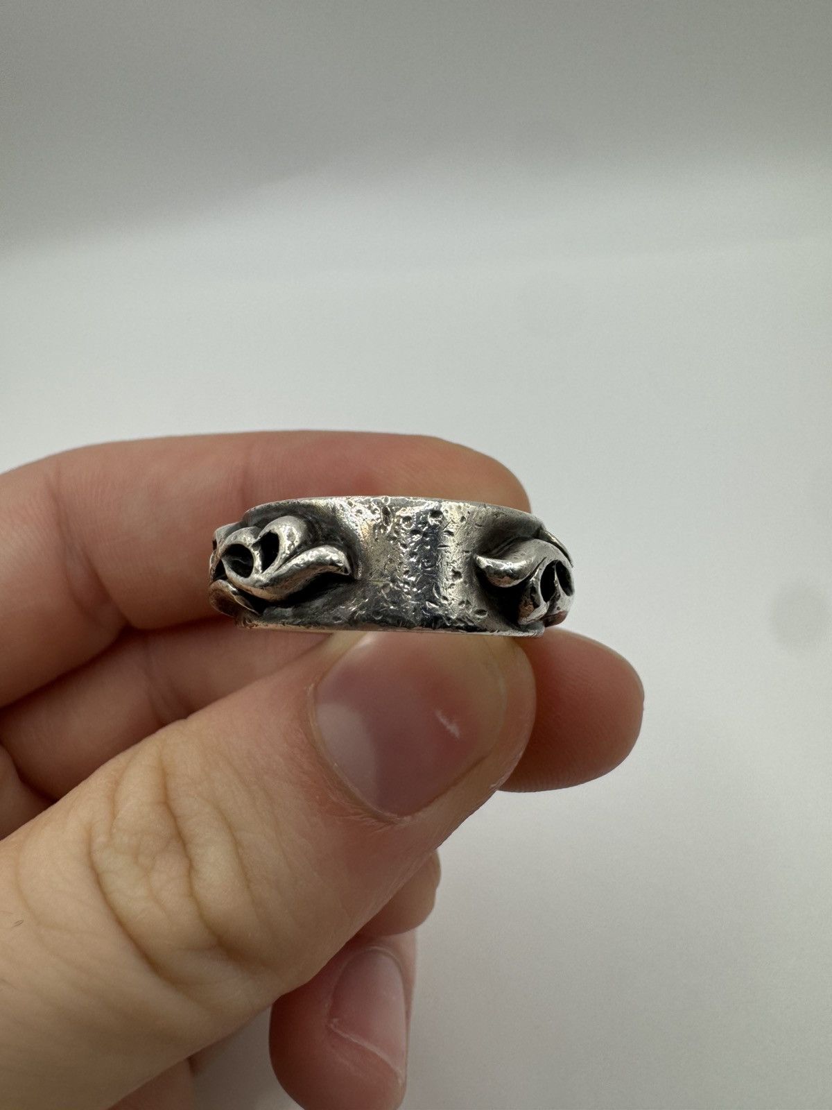 Chrome Hearts Chrome Hearts DBL Narrow Vine Band Size ONE SIZE - 7 Thumbnail