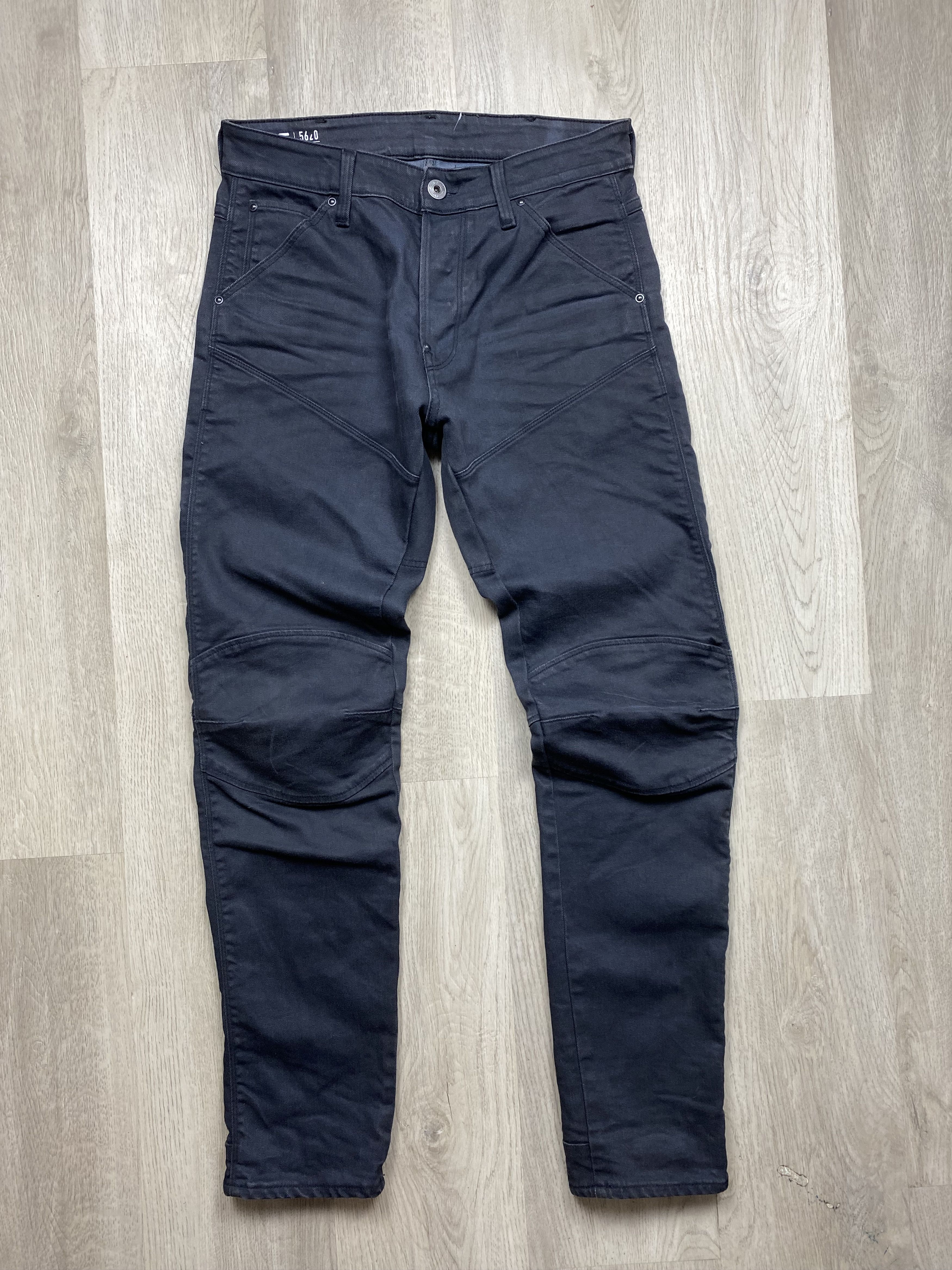G Star Raw Vintage Mens Denim Pants Double Knee Pants