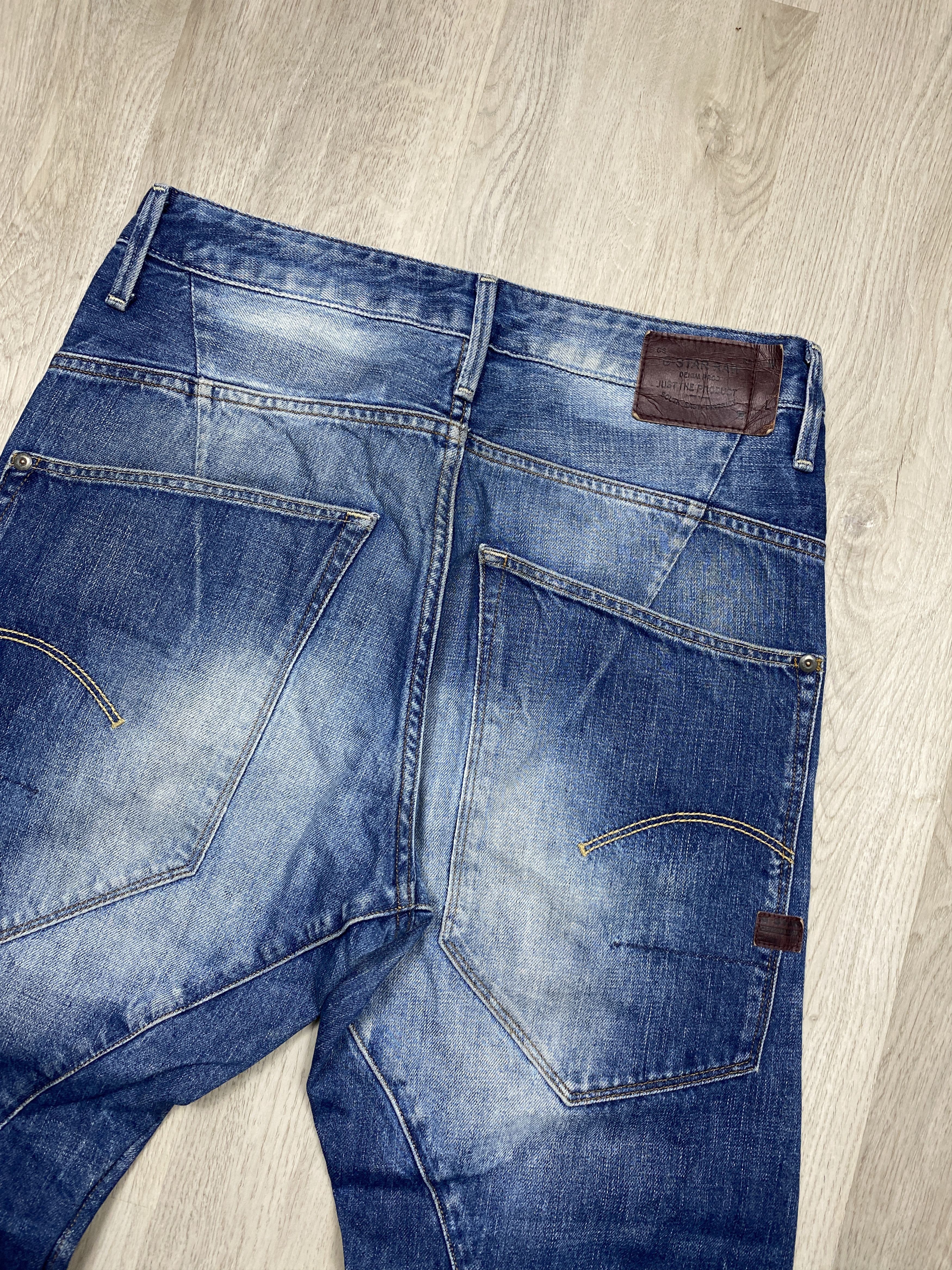 G-Star G Star Raw Vintage Mens 3D Loose Tapered Denim Pants Jeans Size US 31 - 2 Thumbnail