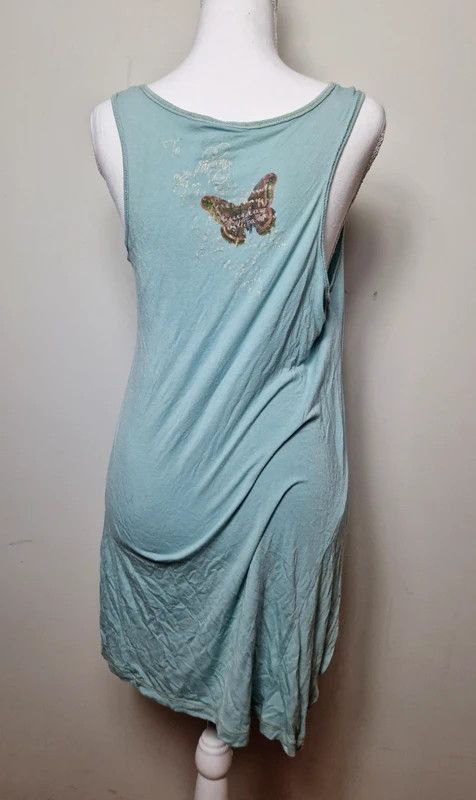 Hysteric Glamour Vintage ed hardy style mini dress mesh japan y2k Size S / US 4 / IT 40 - 6 Thumbnail