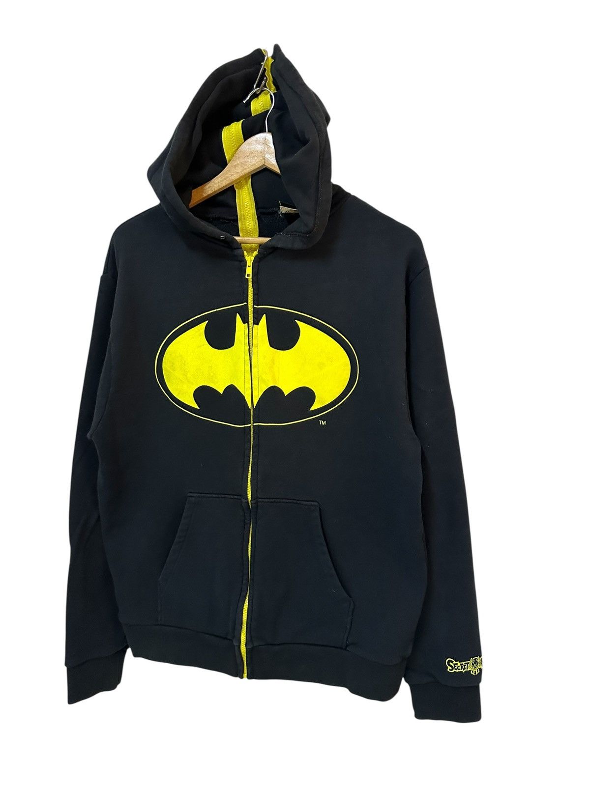 DC Comics Vintage Batman Kinetic Big Logo Size US L / EU 52-54 / 3 - 2 Thumbnail