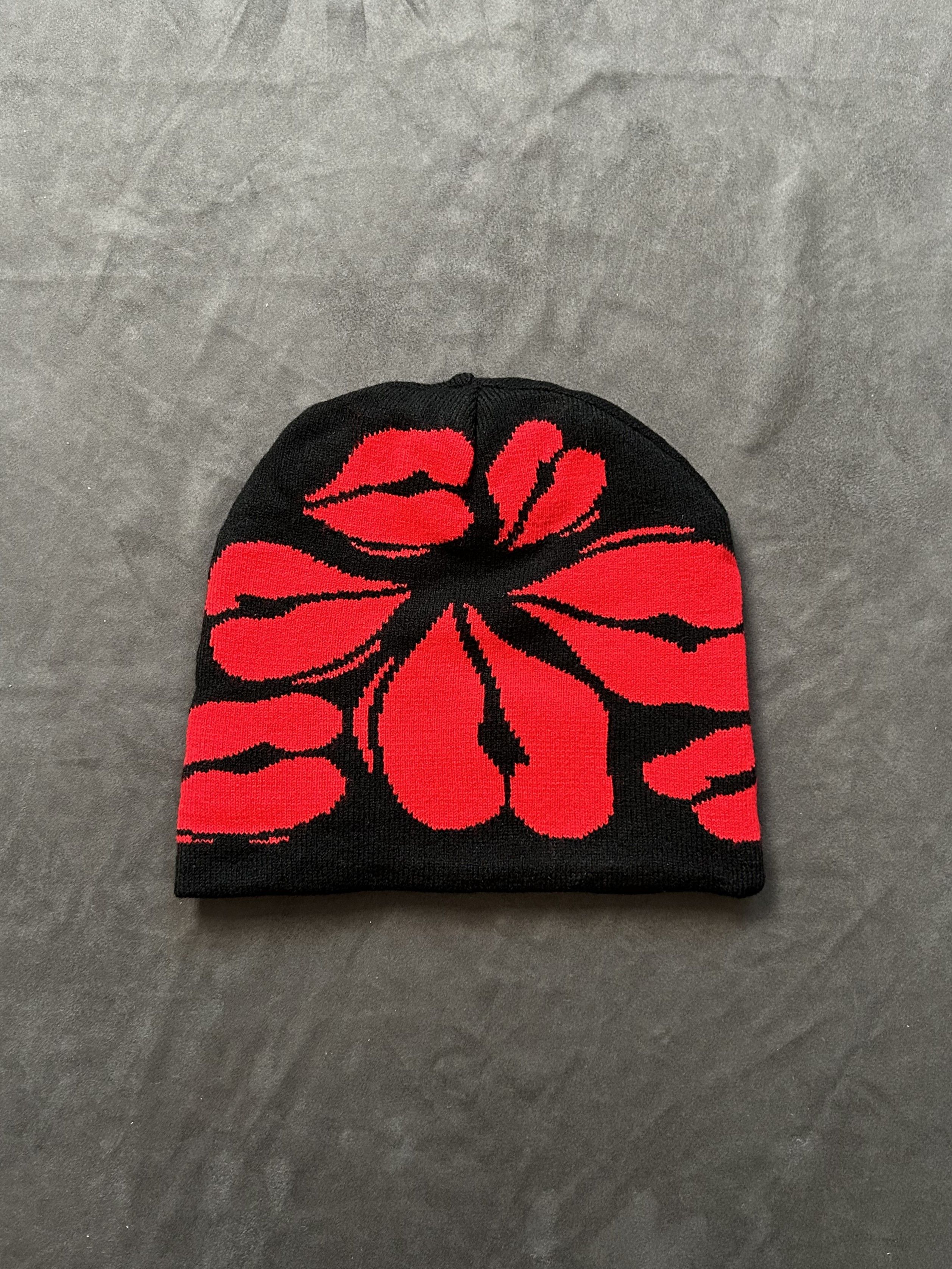 Japanese Brand Rare Laropa No Cuff Knit Reversible Beanie Hat Black OS Size ONE SIZE - 1 Thumbnail