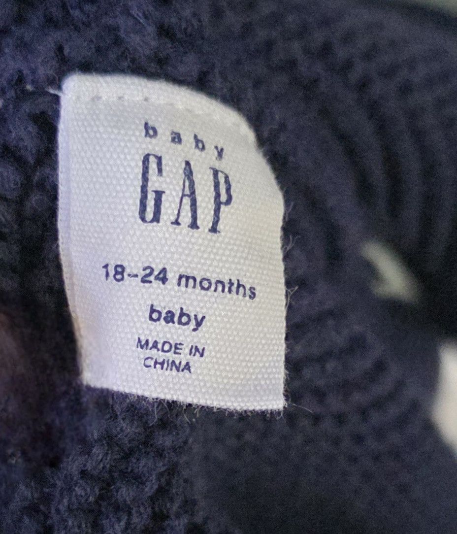 Gap Baby GAP Baby Bear Cardigan Dark Night Blue Size 18-24 Mo Size XXS / US 00 / IT 34 - 3 Thumbnail