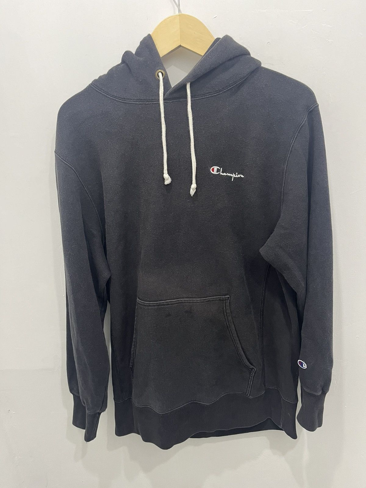 Champion Bleached 8Ball Backprint Champion Hoodie Sweatshirt Size US XXL / EU 58 / 5 - 1 Thumbnail