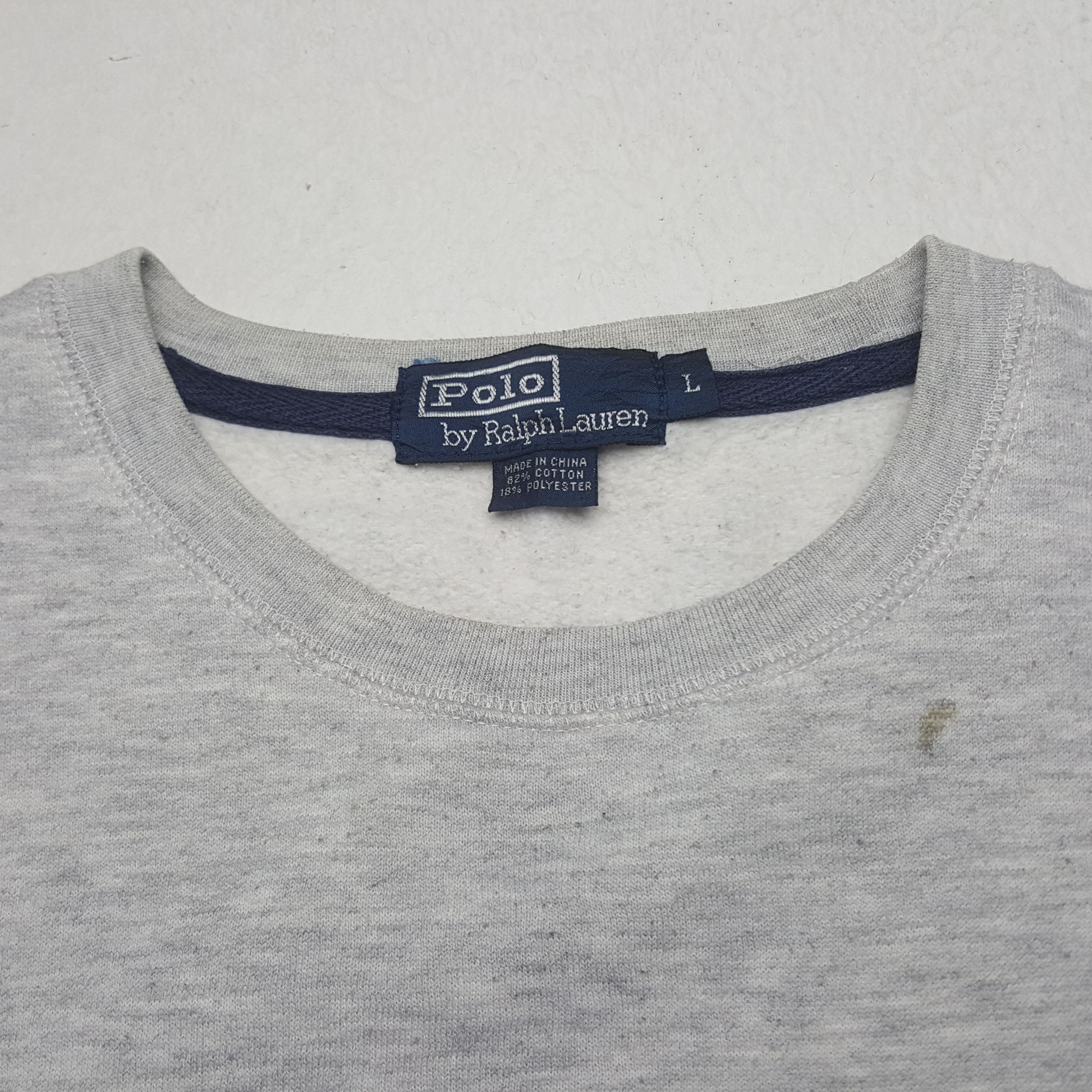 Polo Ralph Lauren Vintage Polo Ralph Lauren American Sweatshirt C295N19 Size US L / EU 52-54 / 3 - 4 Thumbnail