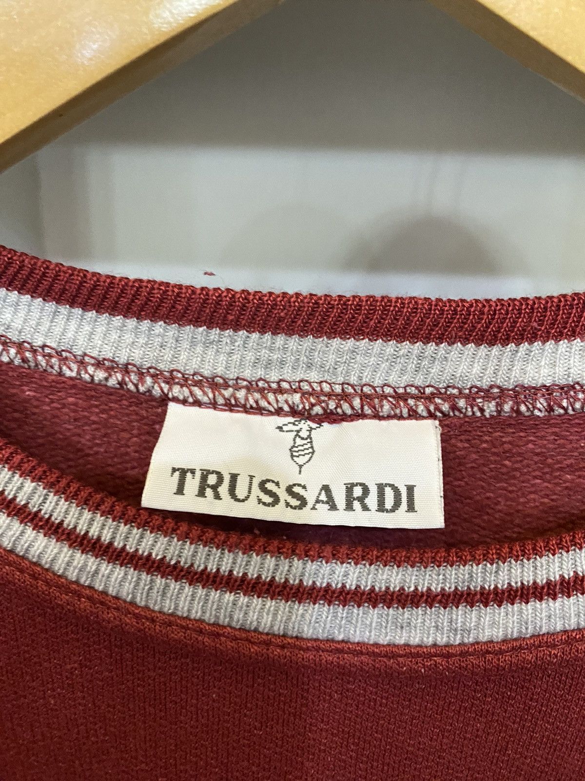 Trussardi × Vintage Vintage Trussardi Made Italy Sweatshirt Size US M / EU 48-50 / 2 - 5 Thumbnail