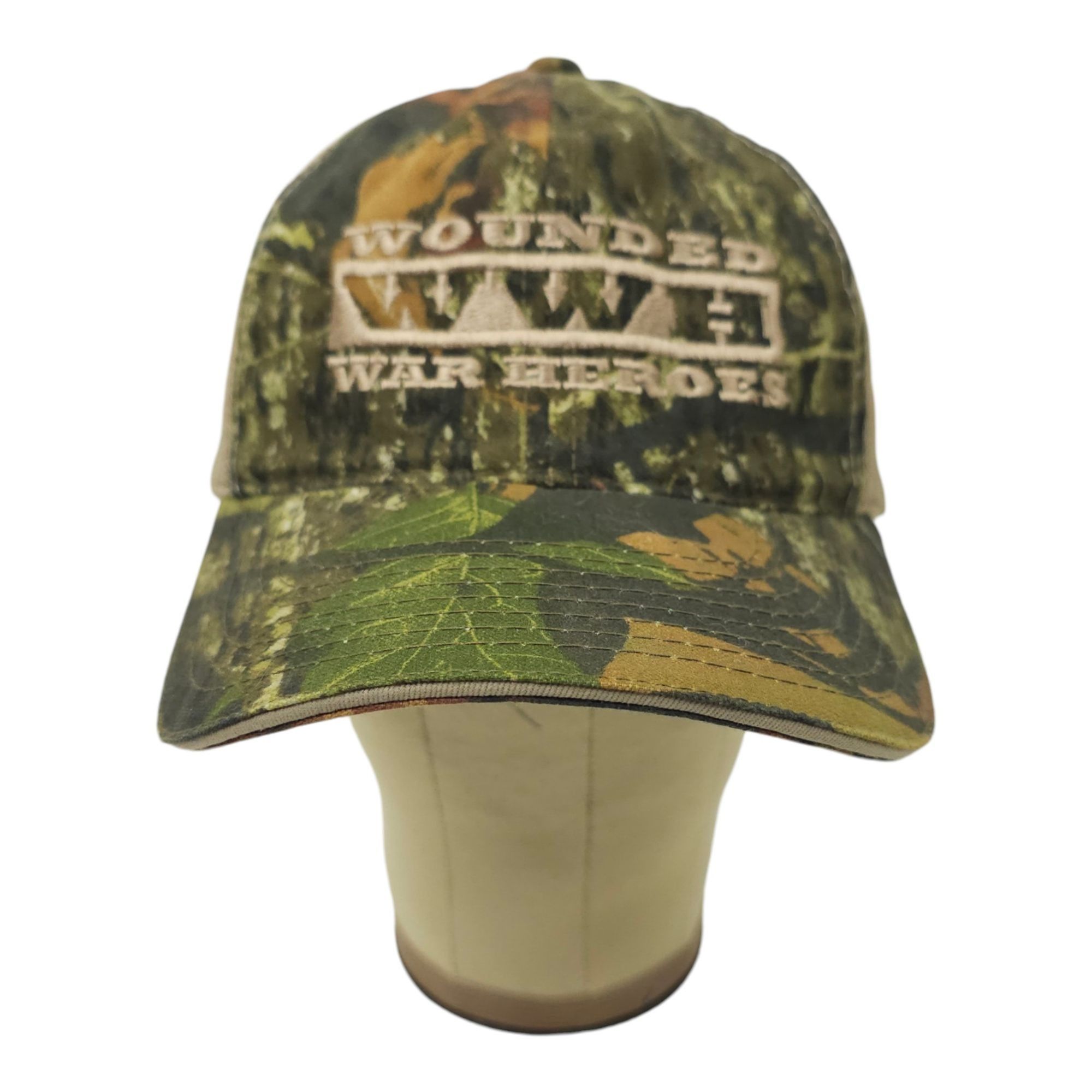 Mossy Oaks Mossy Oak Wounded War Heroes Mesh Back Camo Strapback Cap Size ONE SIZE - 13 Thumbnail