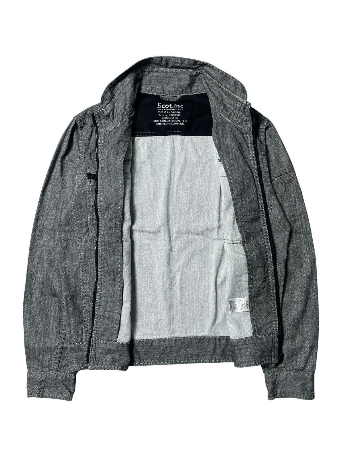 JACKROSE 2000’s Scot - Multi Zip Bikers Jacket Size US M / EU 48-50 / 2 - 6 Thumbnail