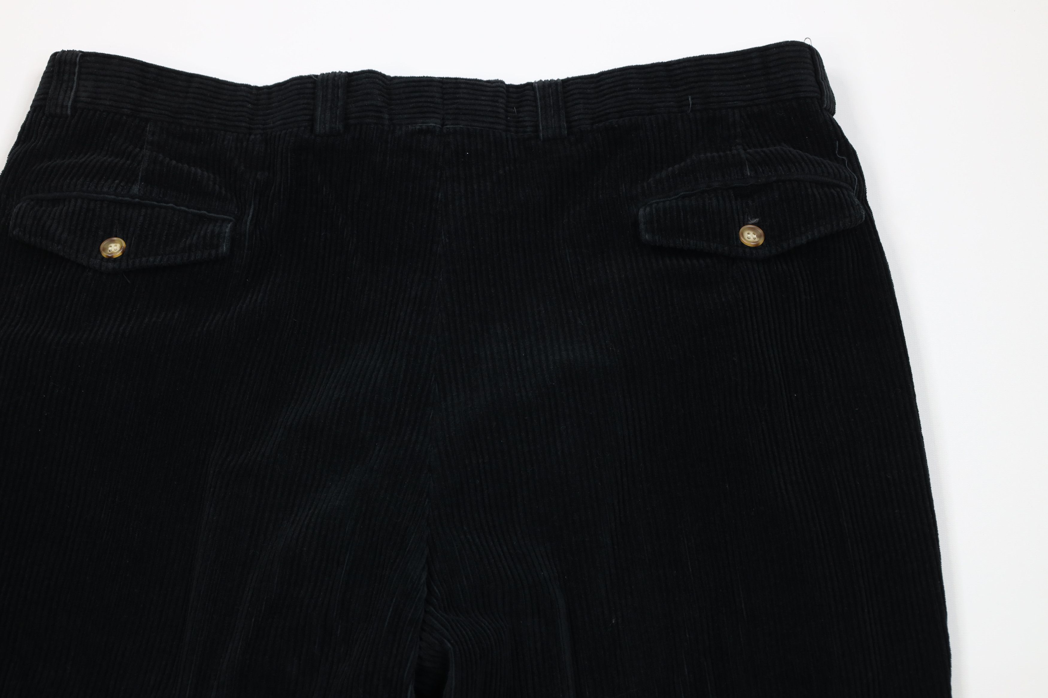 Vintage Vintage 90s Streetwear Pleated Wide Leg Corduroy Chino Pants Size US 40 / EU 56 - 9 Thumbnail