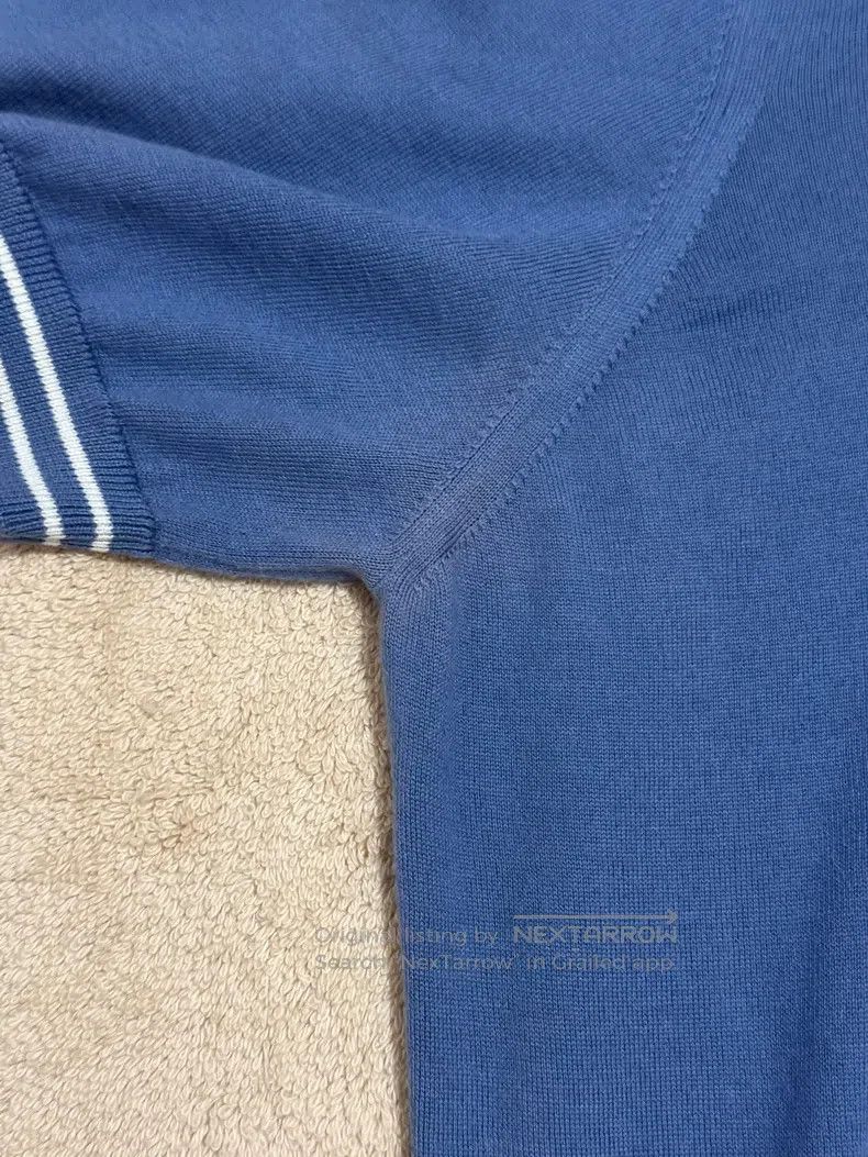 Brunello Cucinelli Brunello Cucinelli Sea Island Cotton Knit Short Sleeve Pol Size US S / EU 44-46 / 1 - 8 Thumbnail