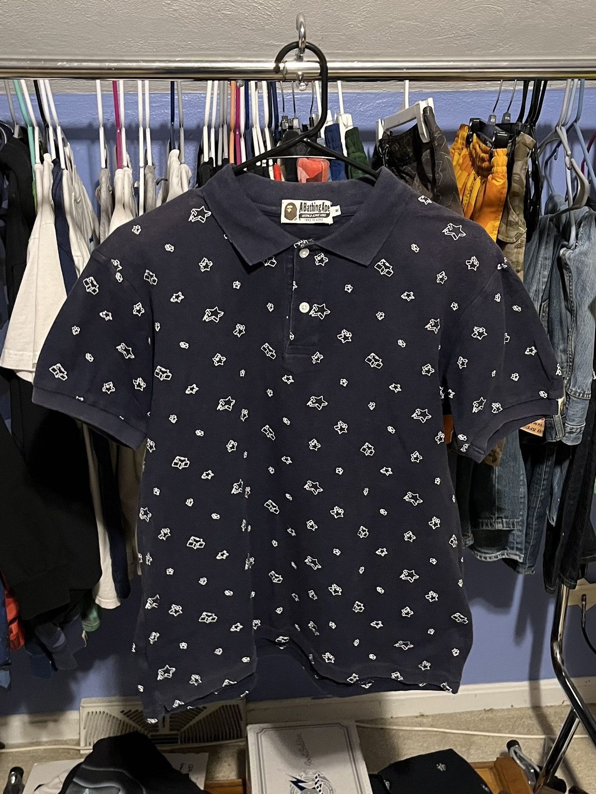 Bape Bape Star Shirt Size US M / EU 48-50 / 2 - 1 Thumbnail