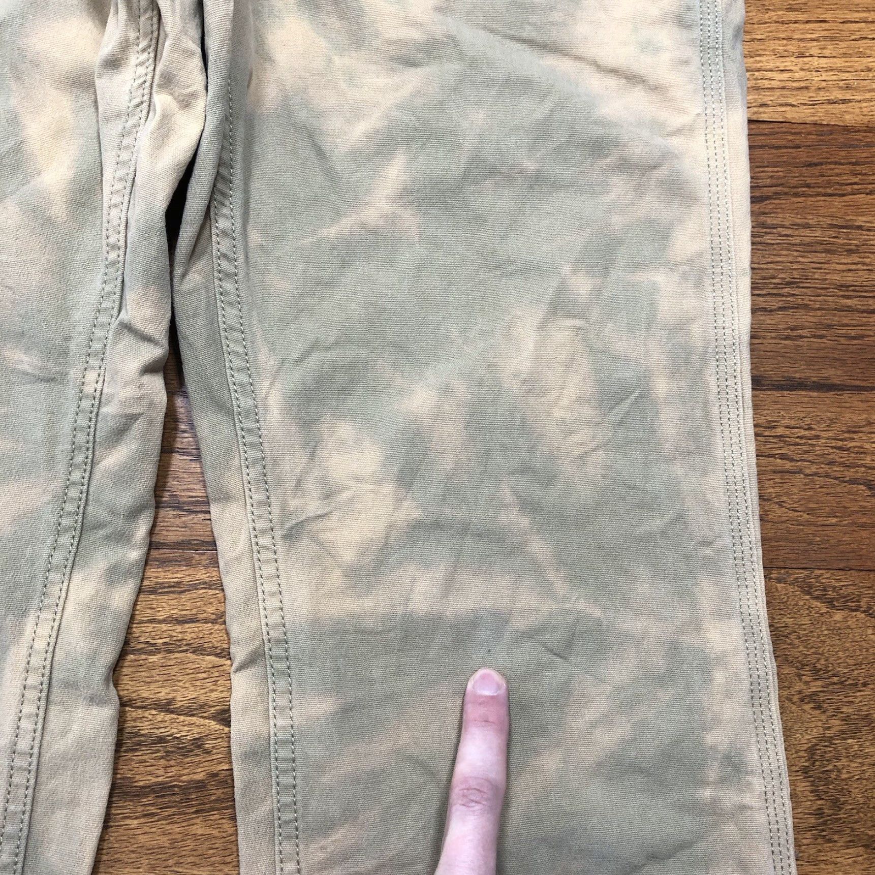 Carhartt VINTAGE Carhartt 102291 Acid Wash Tie Dye Relaxed Pants Canvas Mens 32x30 32x29 5-Pocket Workwear Jeans Belt Loops Brown Carhartt Logo Pockets Size US 32 / EU 48 - 5 Thumbnail