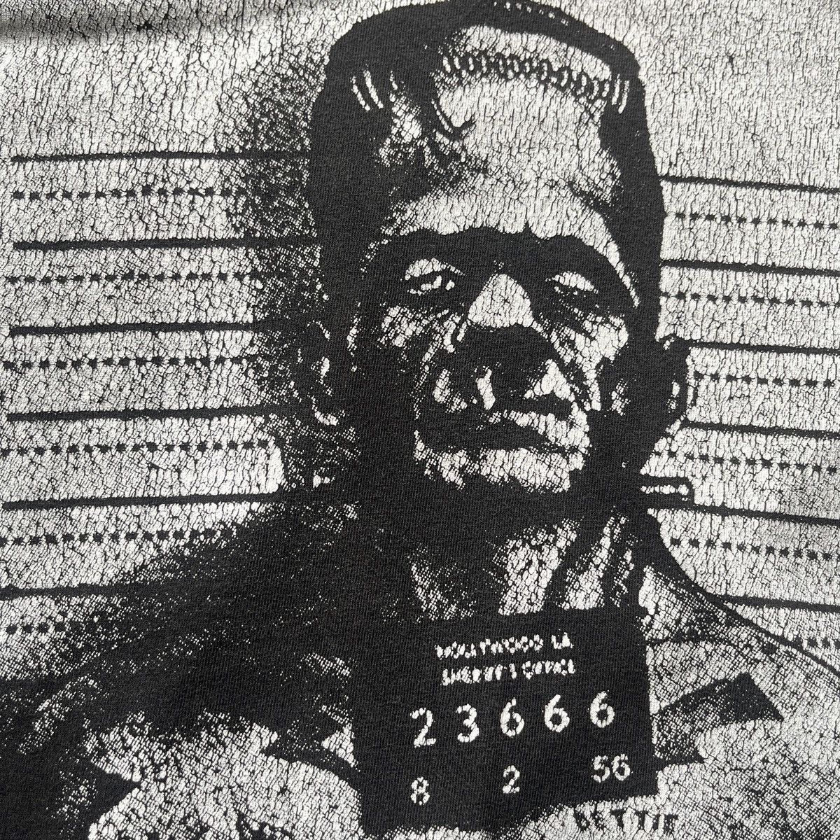 Expert Horror × Vintage Faded Black Vintage Frankenstein 1931 Prisoner Horror TShirt Size US S / EU 44-46 / 1 - 8 Thumbnail