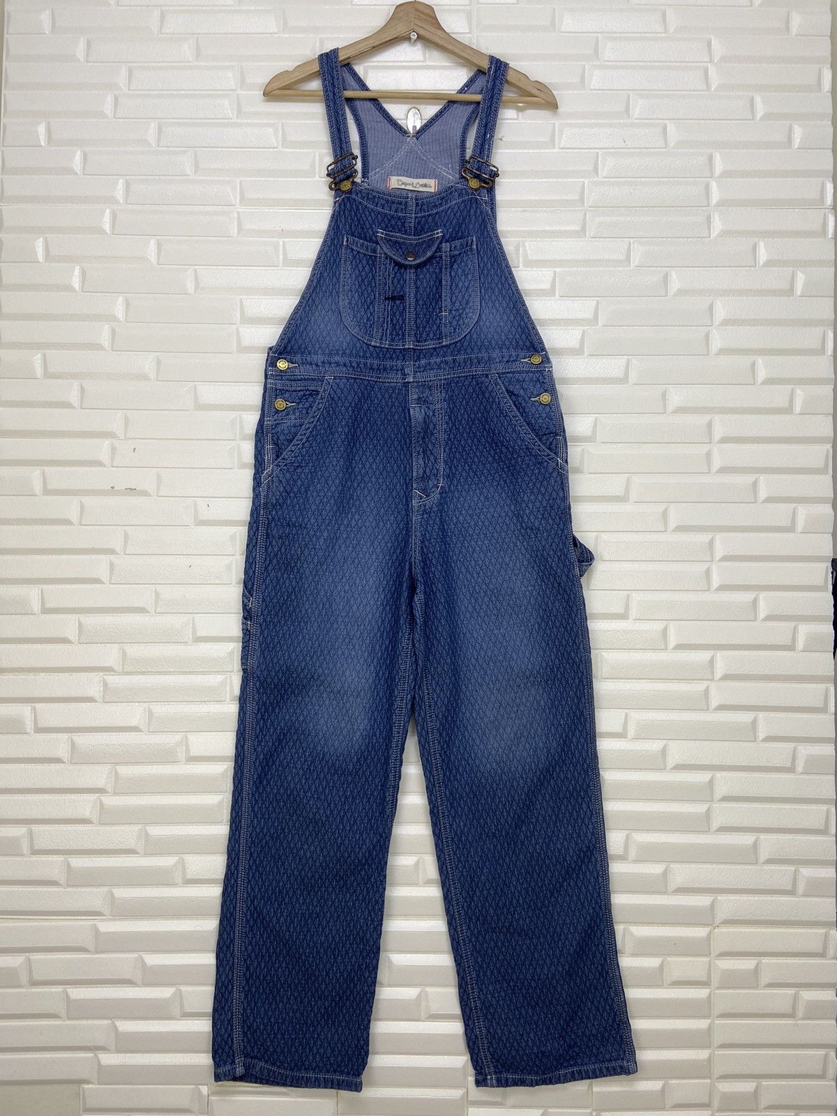 Japanese Brand Japanese Traditional Indigo Products Union Made Jumpsuits Size US 33 - 1 Thumbnail
