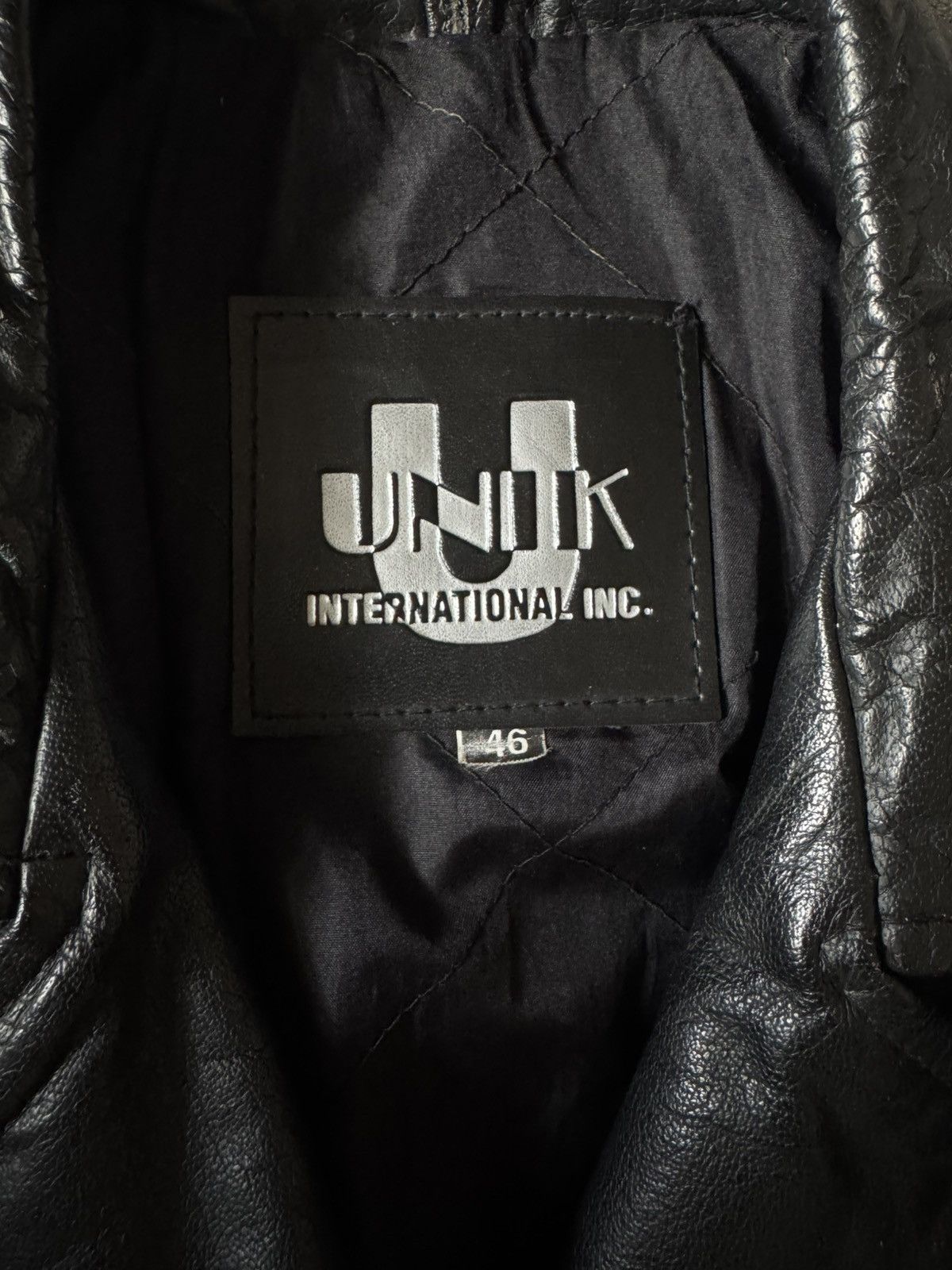 Other Vintage Black Leather Biker Jacket Size US S / EU 44-46 / 1 - 4 Thumbnail