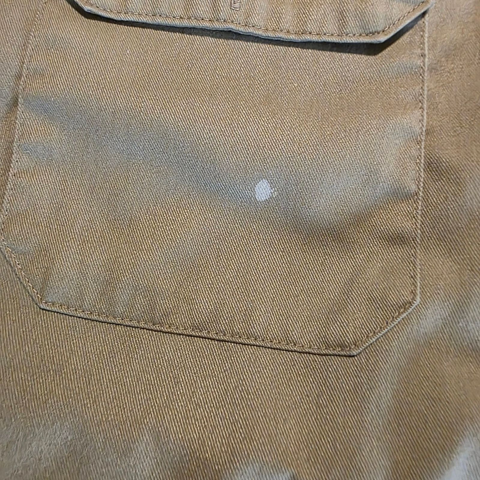 Dickies Dickies Work Shirt Men's XL Tan Long Button Up Dual Pocket Size US XL / EU 56 / 4 - 5 Thumbnail